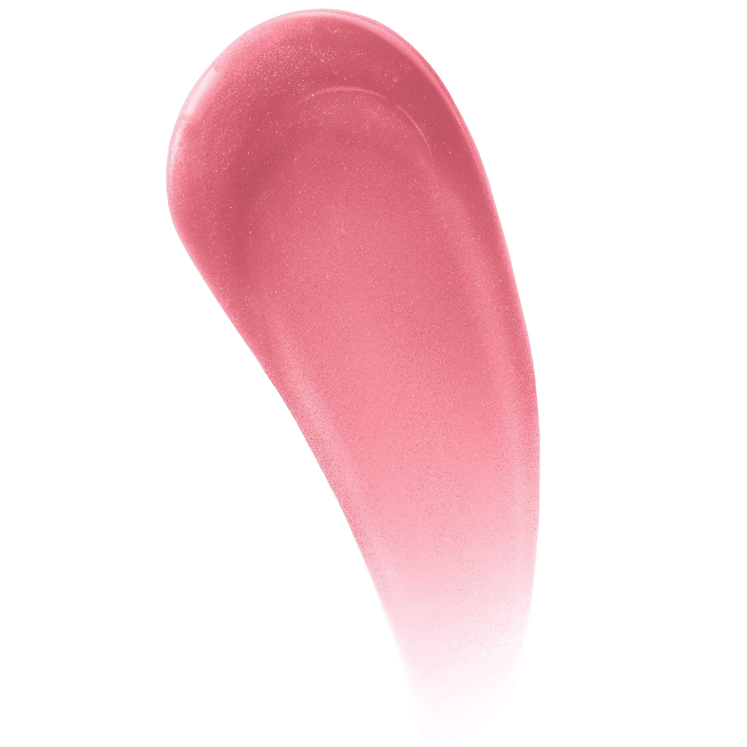 Maybelline Lifter Gloss, Hydrating Lip Gloss with Hyaluronic Acid, 002 Ice (Light Pink), Creates Fuller-Looking, Shiny, Moisturised and Plumped Lips. Non-sticky Halalzen
