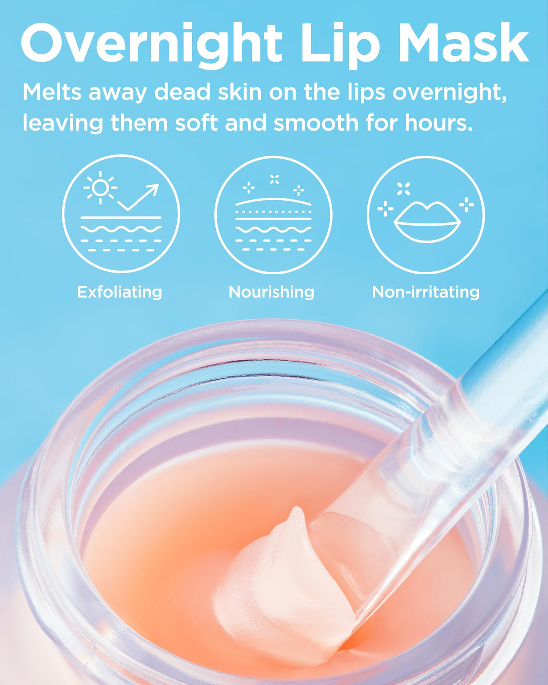 TOCOBO Vita Glazed Lip Mask – Vegan Overnight Lip Sleeping Mask for Dry, Chapped Lips | PHA (Lactobionic Acid) Gentle Exfoliation | Non-Sticky Glazed Balm, Korean Skincare, 0.68 oz Halalzen
