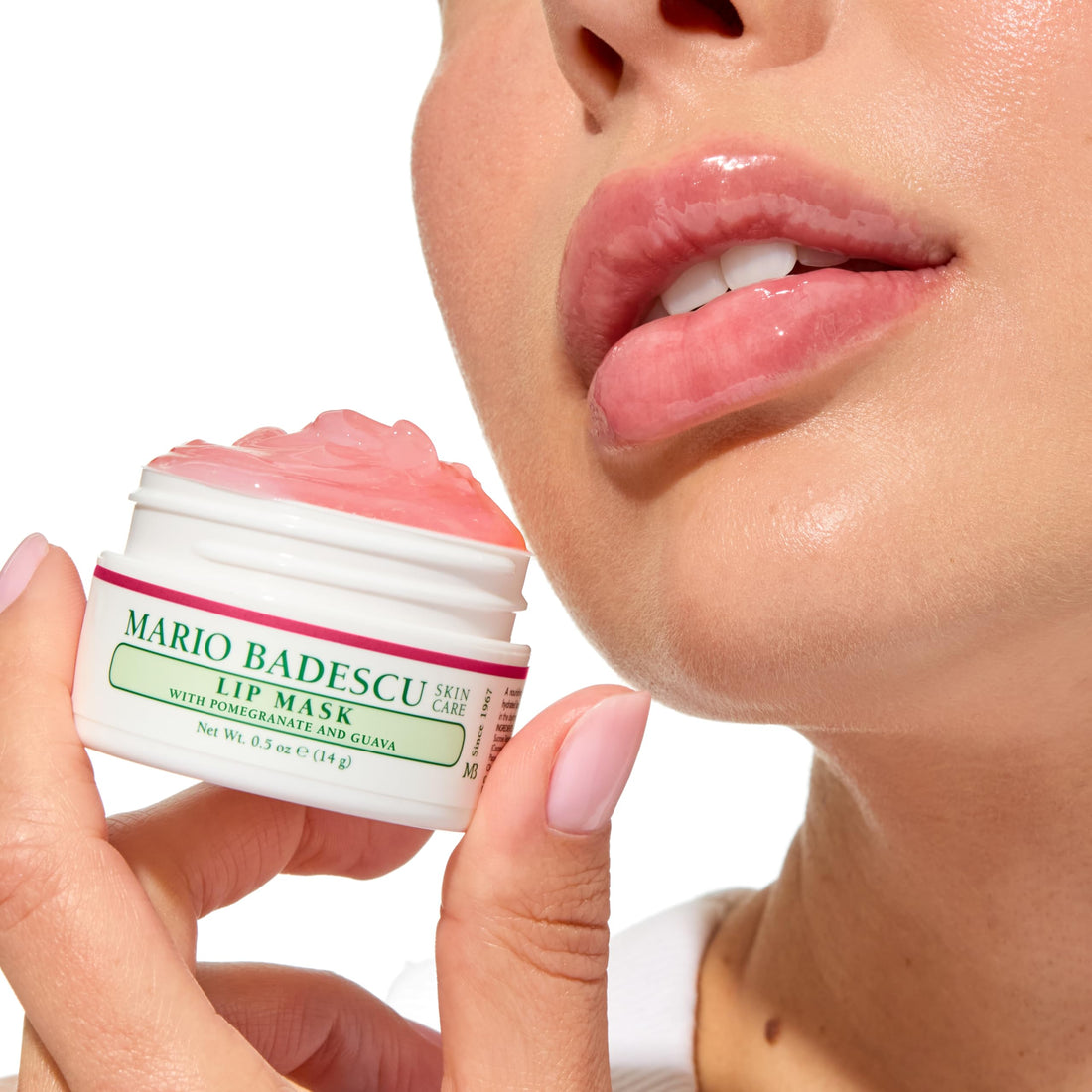 Mario Badescu Lip Mask, Overnight Lip Treatment Enriched With Skin Softening Coconut Oil and Hydrating Shea Butter Halalzen