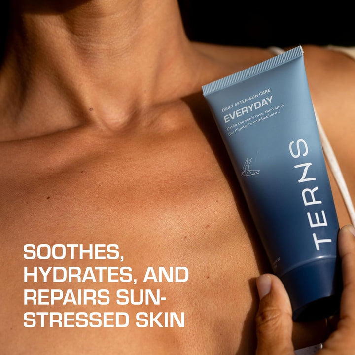 TERNS Everyday Advanced Moisturizer for Face & Body, Daily Skin Care Lotion for Men & Women, Marine Bioactive Skin Cream, Supports Firmness & Hydration, Travel Friendly, Natural Fragrance, 3.4 Oz Halalzen