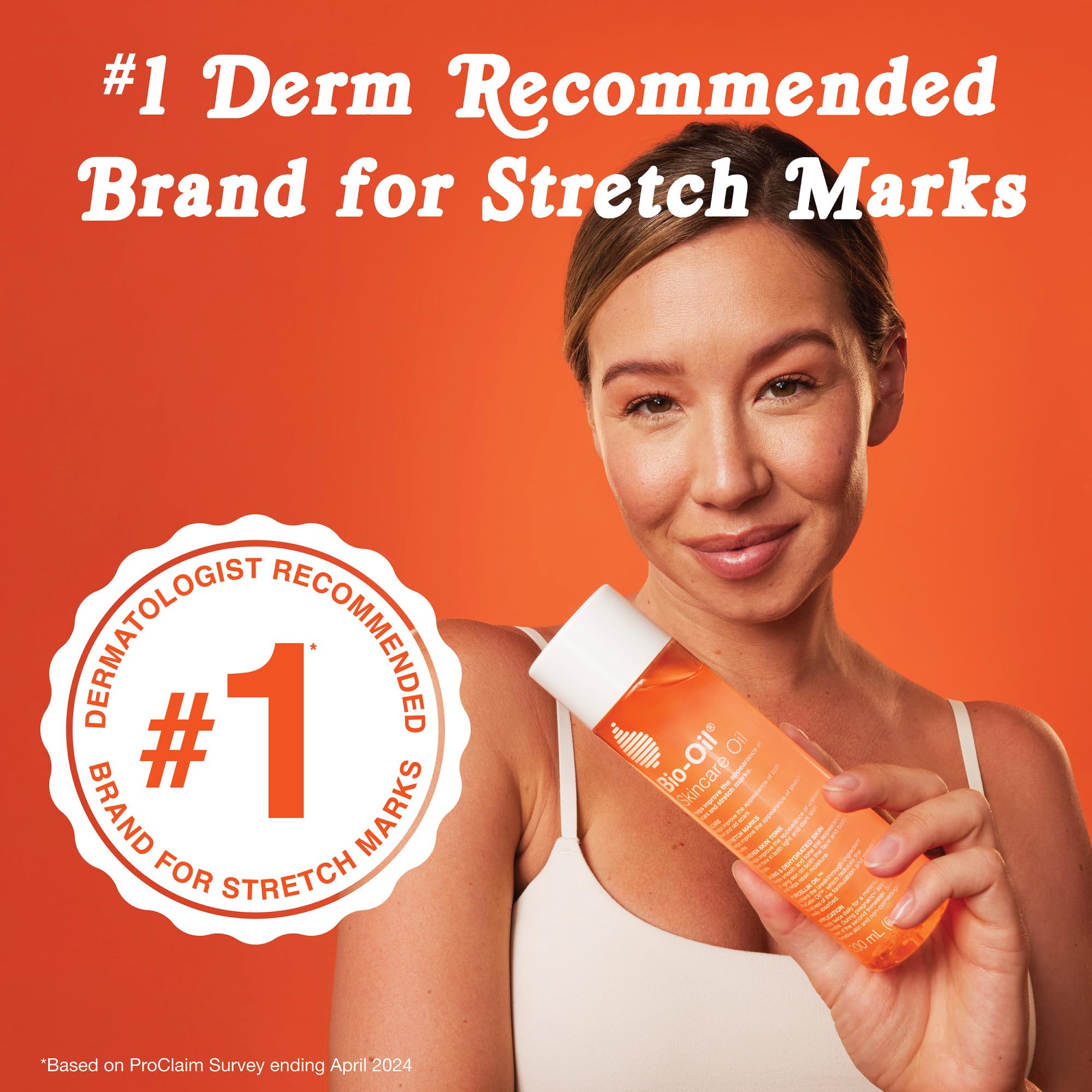 Bio-Oil Skincare Body Oil Serum, Face and Body Moisturizer with Vitamin E & A, for Scars, Stretch Marks, Sensitive Skin, All Skin Types, Dermatologist Recommended, Non-Comedogenic, 2 Oz Halalzen