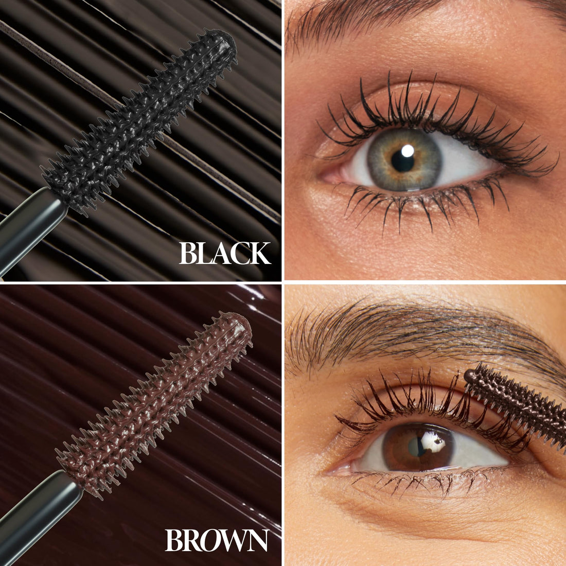 LAURA GELLER NEW YORK Kajal Longwear Mascara – Black – Volumizing, Lengthening, & Defining Mascara - Smudge‑Proof & Flake‑Proof Wear, Buildable Formula