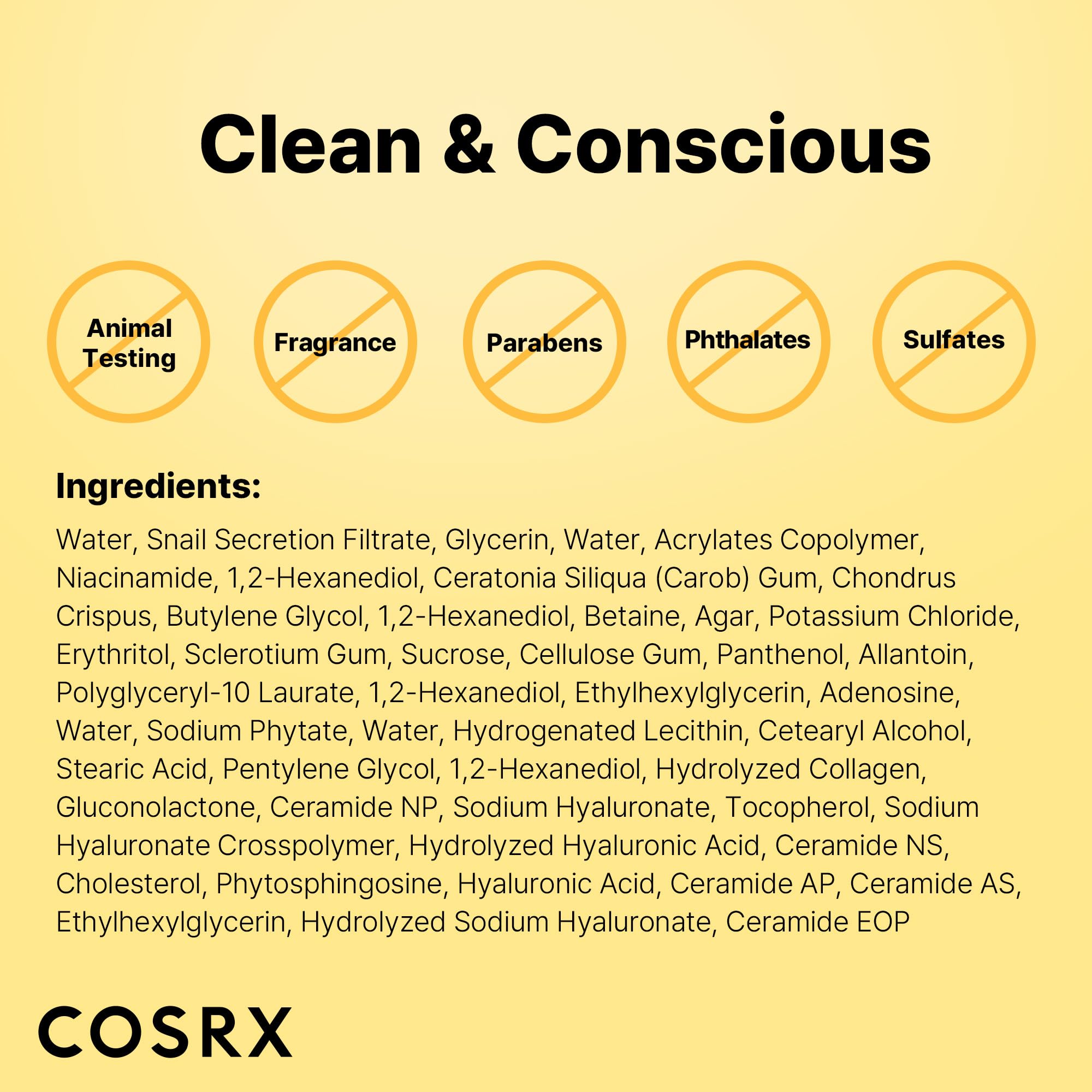 COSRX Advanced Snail 92 All in One Cream Korean Snail Mucin Face Cream & Gel Moisturiser for Dry Sensitive and Anti Aging Skin, Daily Soothing and Moisturising Cream, Korean Skincare 100g