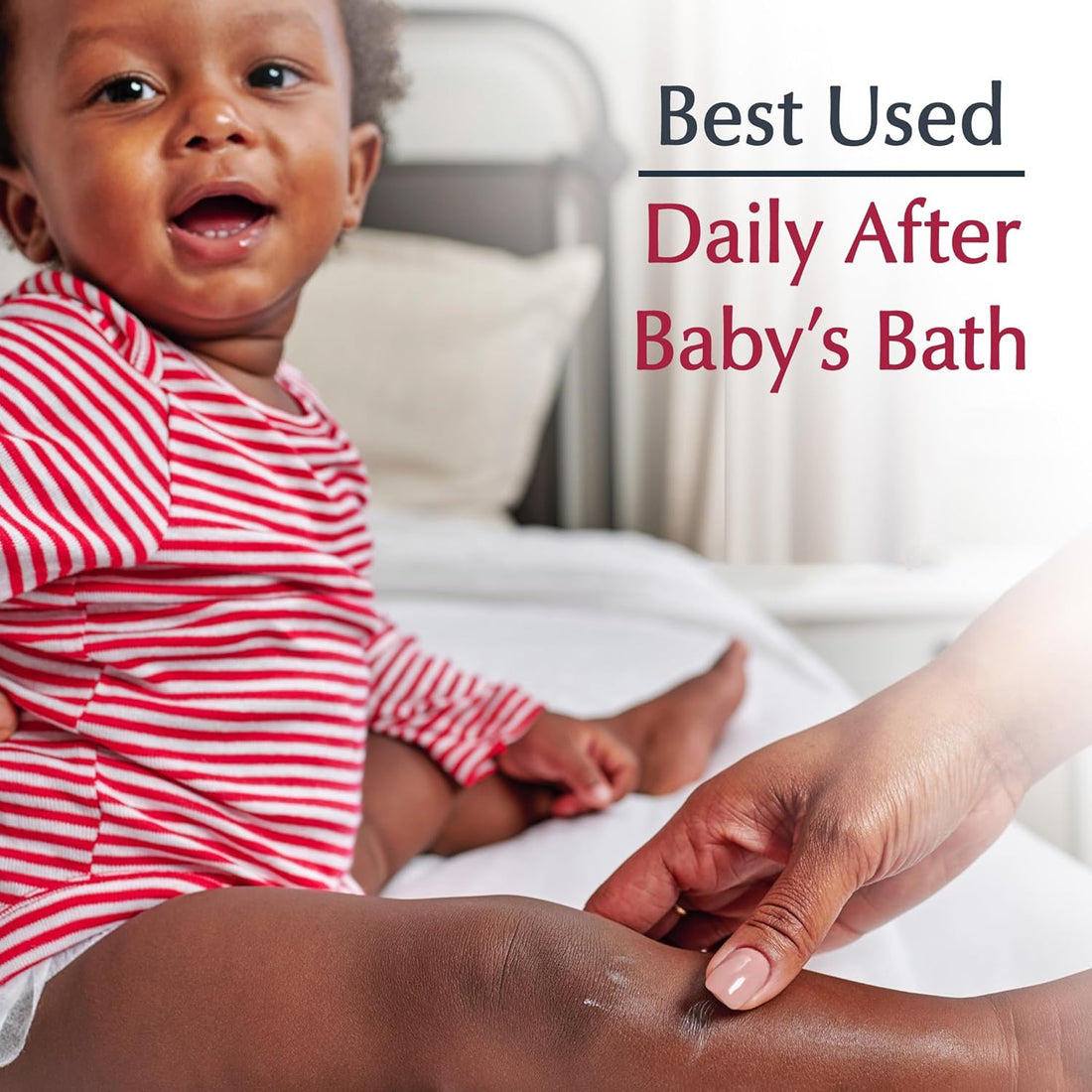 Eucerin Baby Body Lotion, Hypoallergenic and Fragrance Free Baby Lotion with Pro-Vitamin B5 and Shea Butter, 13.5 Fl Oz Bottle Halalzen