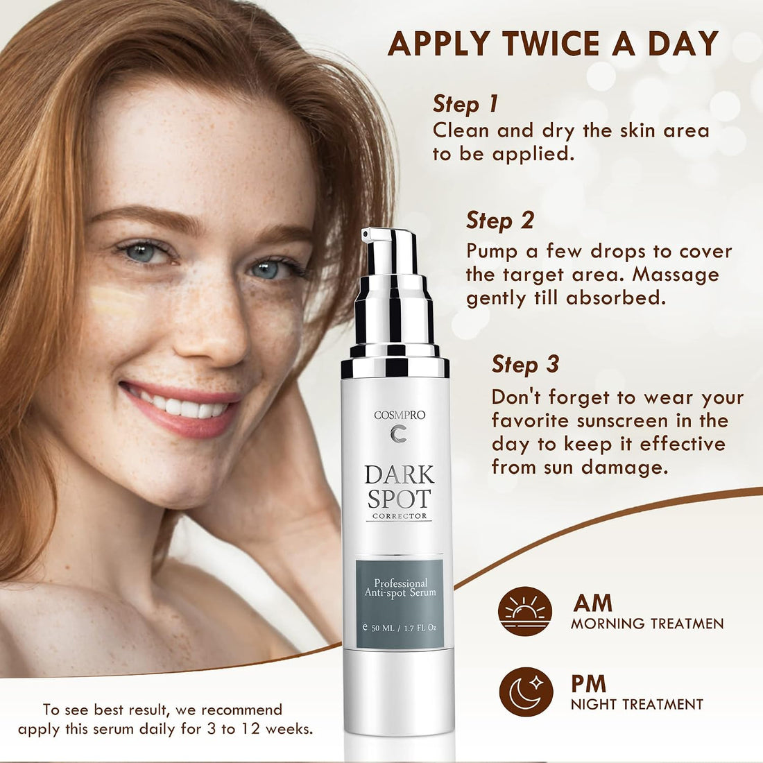 Dark Spot Remover for Face and Body, Age Spot Remover for Face, Dark Spot Corrector Freckle Remover, Sunspots and Melasma with 2% Alpha Arbutin, 5% Niacinamide, 50 ml Halalzen