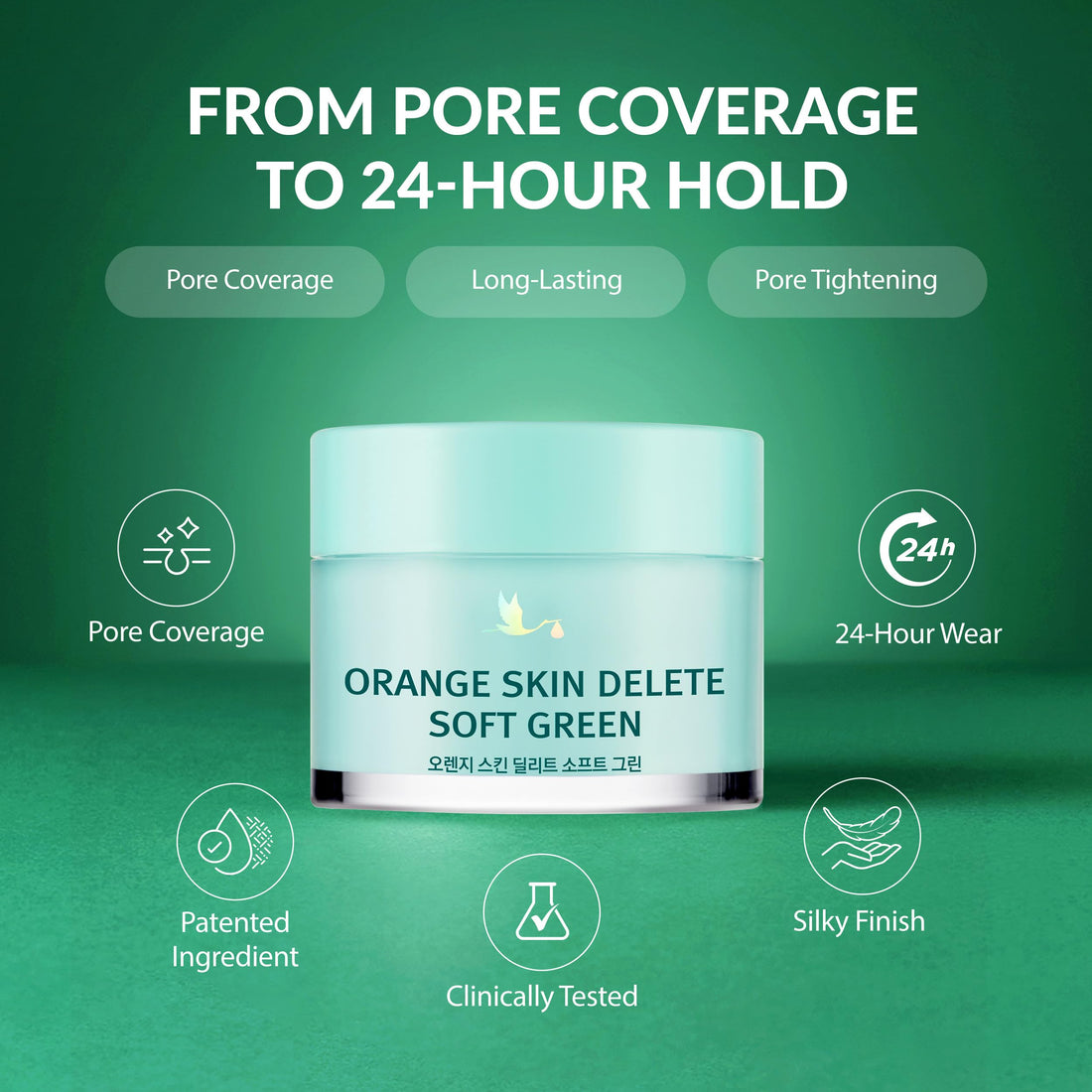 Orange Skin Delete Original Pore Primer Korean Makeup 30g 1.06 oz Halalzen