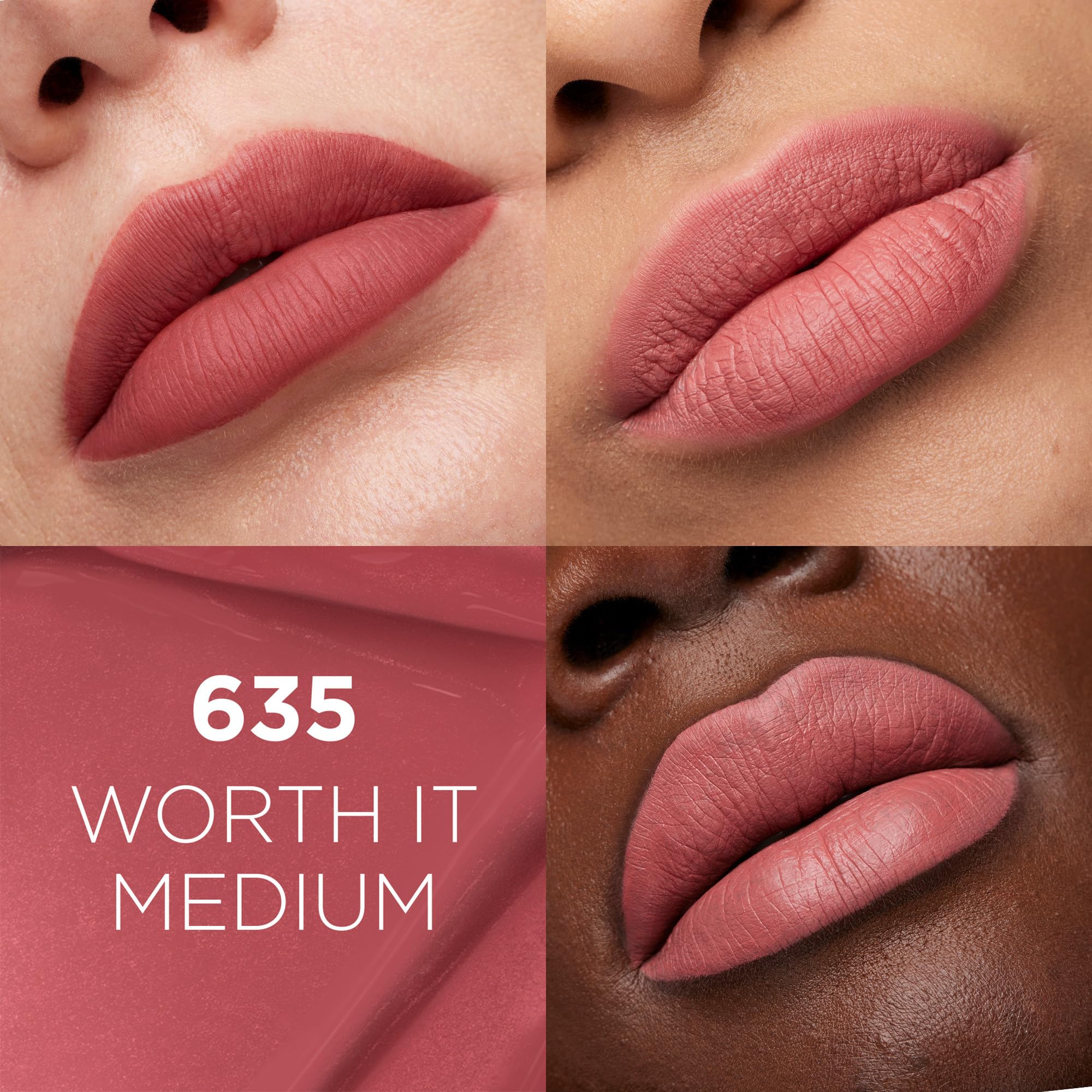 L'Oreal Paris Infallible Matte Resistance Liquid Lipstick, up to 16 Hour Wear, Le Rouge Paris 420, 0.16 Fl Oz