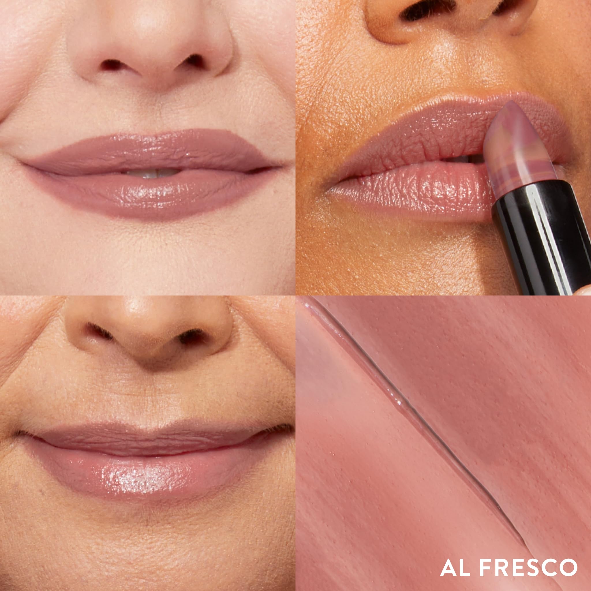 LAURA GELLER NEW YORK Italian Marble Sheer Lipstick - Berry Vanilla - Hydrating & Lightweight - Vitamin E & Caster Seed Oil - Cream Finish