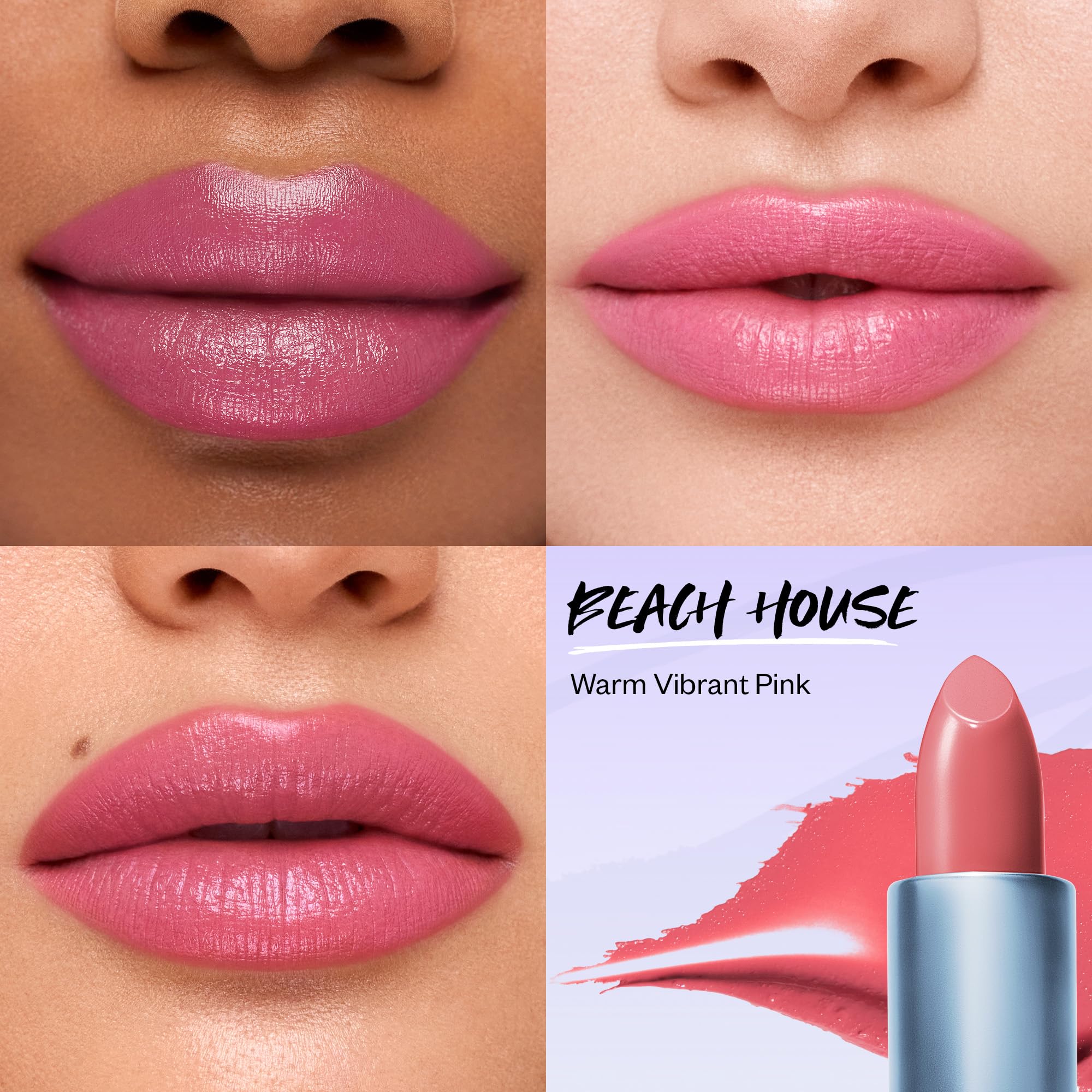Kosas Weightless Lip Color Nourishing Satin Lipstick - High Impact Lip Color with Clean Formula - Comfy Feel & Soft Finish - Fantasy Life