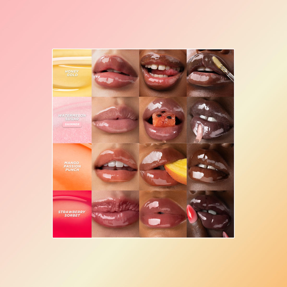 Gisou Honey Infused Lip Oil – Hydrating & Glossy Lip Oil with Jojoba Seed Oil, Non-Sticky Shine, Fresh Honey, 0.27 Fl Oz Halalzen