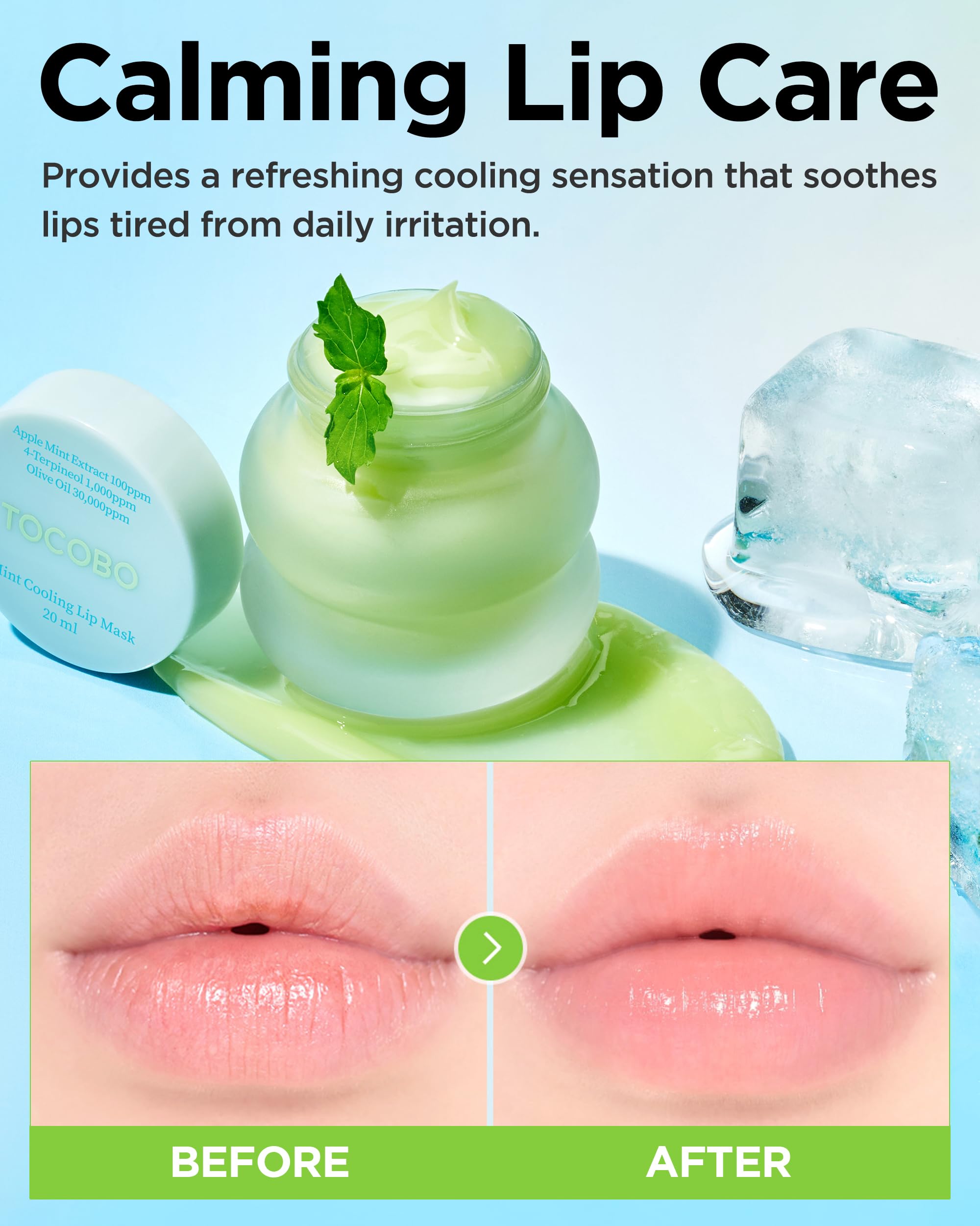 TOCOBO Vita Glazed Lip Mask – Vegan Overnight Lip Sleeping Mask for Dry, Chapped Lips | PHA (Lactobionic Acid) Gentle Exfoliation | Non-Sticky Glazed Balm, Korean Skincare, 0.68 oz Halalzen