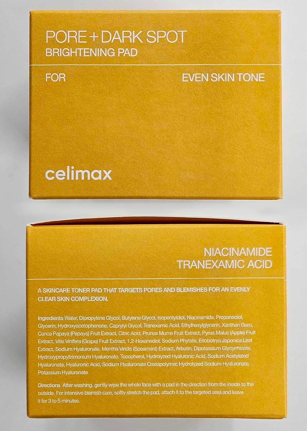 celimax - Ji.Woo.Gae Exfoliating Pads for Pore and Dark Spots | Exfoliating Pads for Enlarged Pores with Hyaluronic Acid