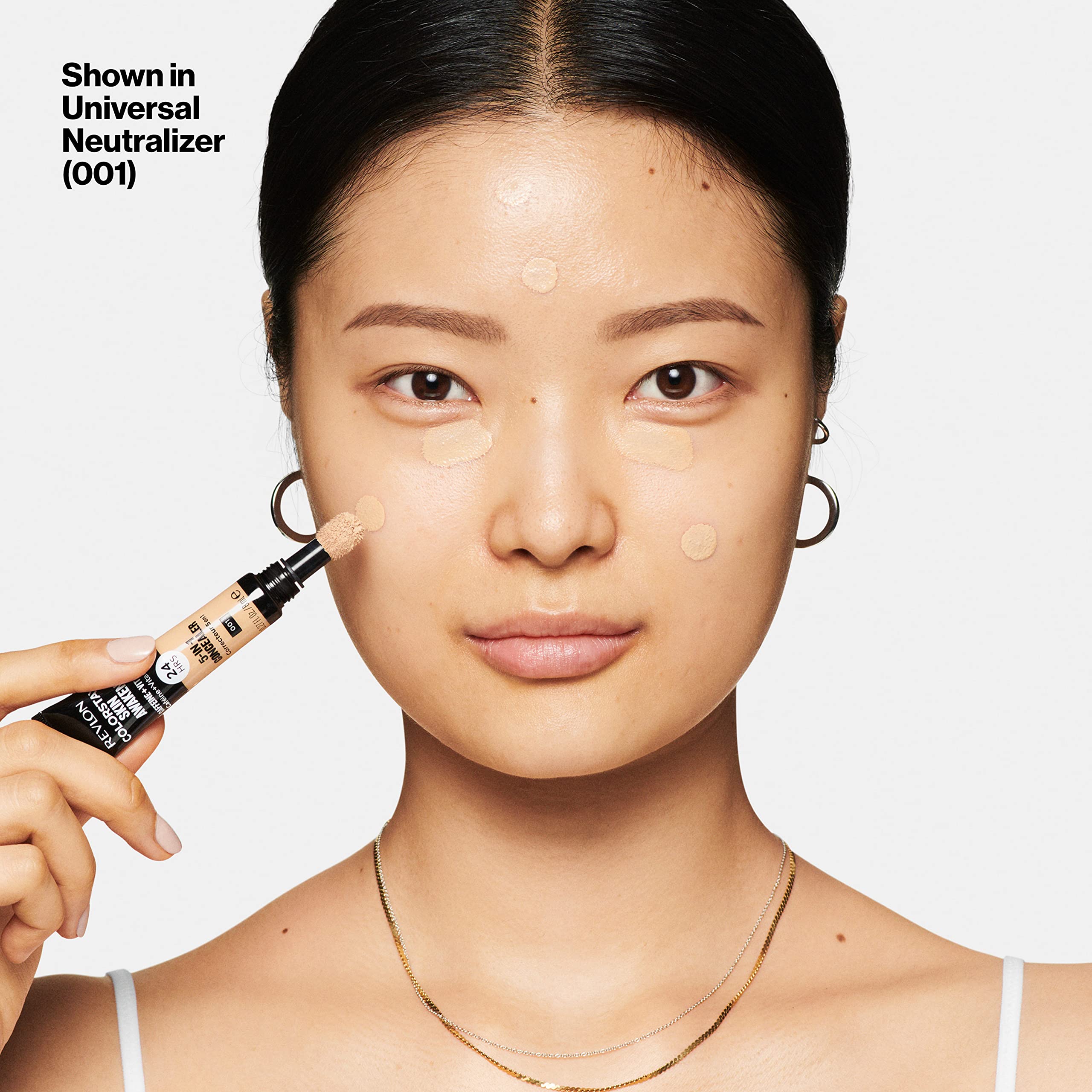 Revlon ColorStay Skin Awaken 5-in-1 Concealer 24HR Wear (30g) Fragrance & Paraben Free, Universal Brightener Unisex Halalzen