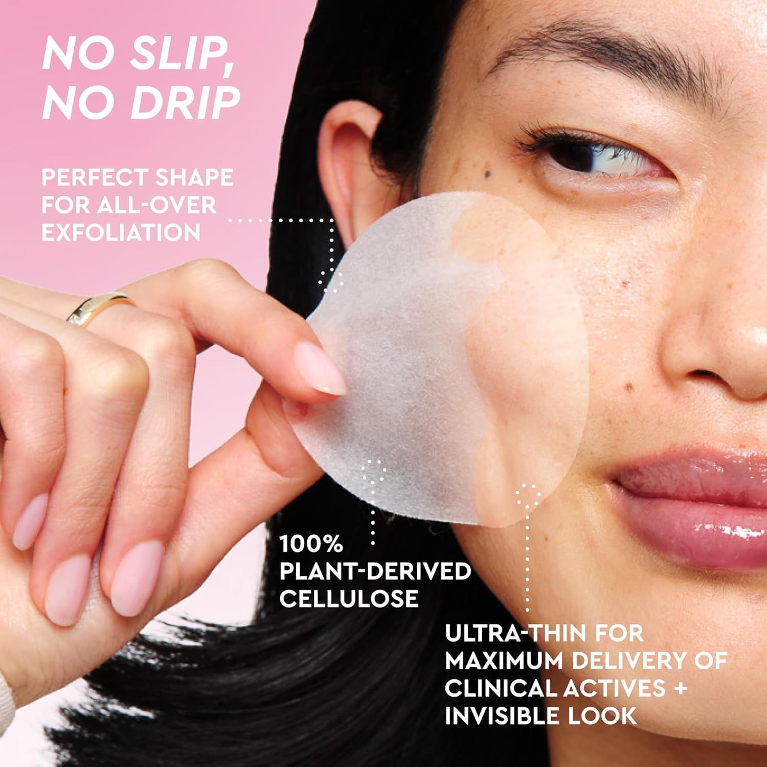 Glow Recipe LHA + AHA Toner Pads - Korean Exfoliating Toner for Face - Pore Minimizer - Hydrating Toner Pads - 5 Gentle Acids, Watermelon Enzymes, Hydrating Botanicals (60 Face Pads)