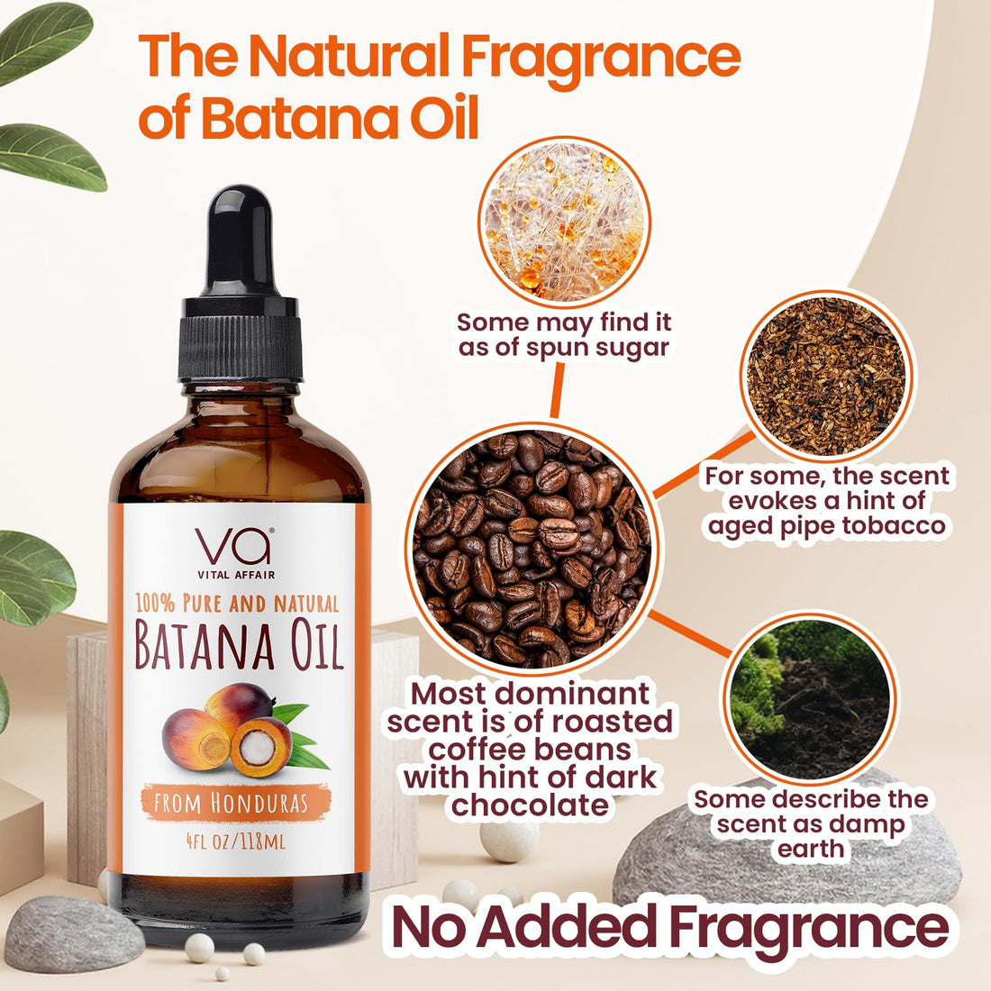VITAL AFFAIR Blend Of Pure Rosemary Oil For Hair Growth With Castor, Batana, Jojoba Oil-Infused With Biotin & Vitamin E-Blend of Effective Hair Oils for Hair Growth-Strengthening Treatment 6 Fl Oz Halalzen
