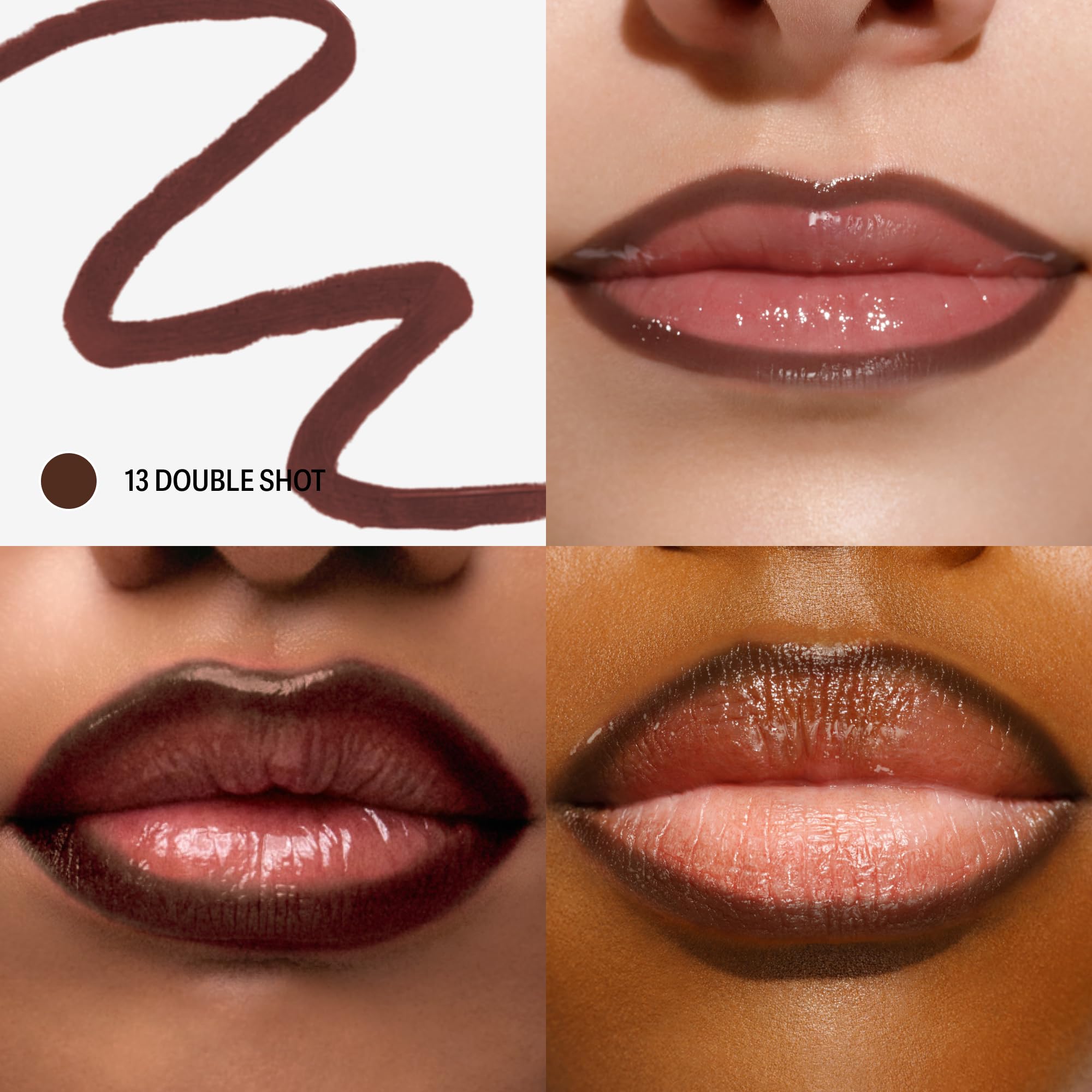 Sacheu Lip Liner STAY-N Peel Off Lip Stain - Long Lasting Waterproof Lip Tint with Hyaluronic Acid & Vitamin E – Transfer Proof Matte Finish, Vegan & Cruelty-Free (Deep Bundle) Halalzen