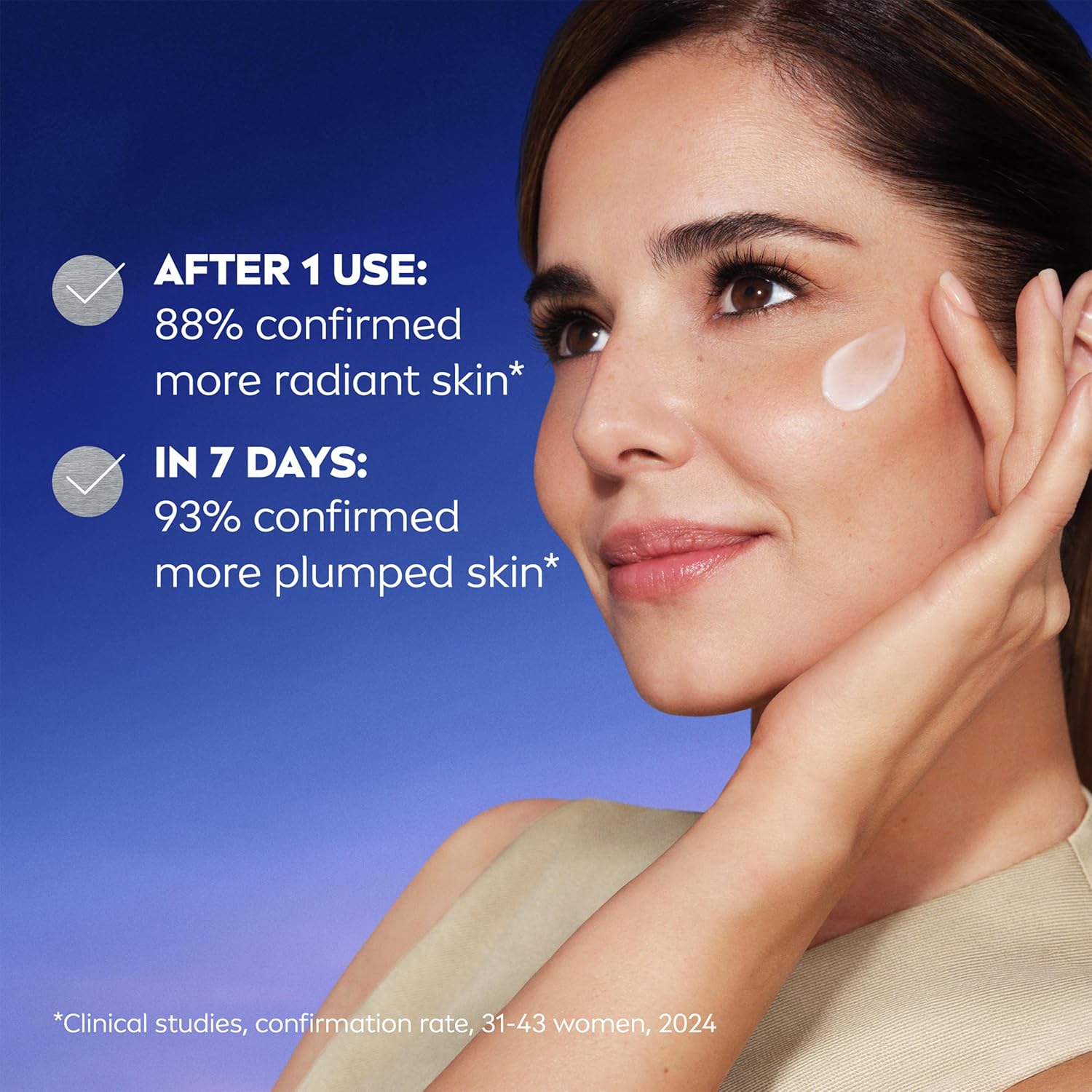 NIVEA CELLULAR Epigenetics Age Rewind Face Serum with Epicelline (30ml), Age Rewind Effect Hyaluronic Acid Serum for Firmer Skin, Anti-Wrinkle Face Moisturiser Formula with Triple Hyaluronic Acid Halalzen