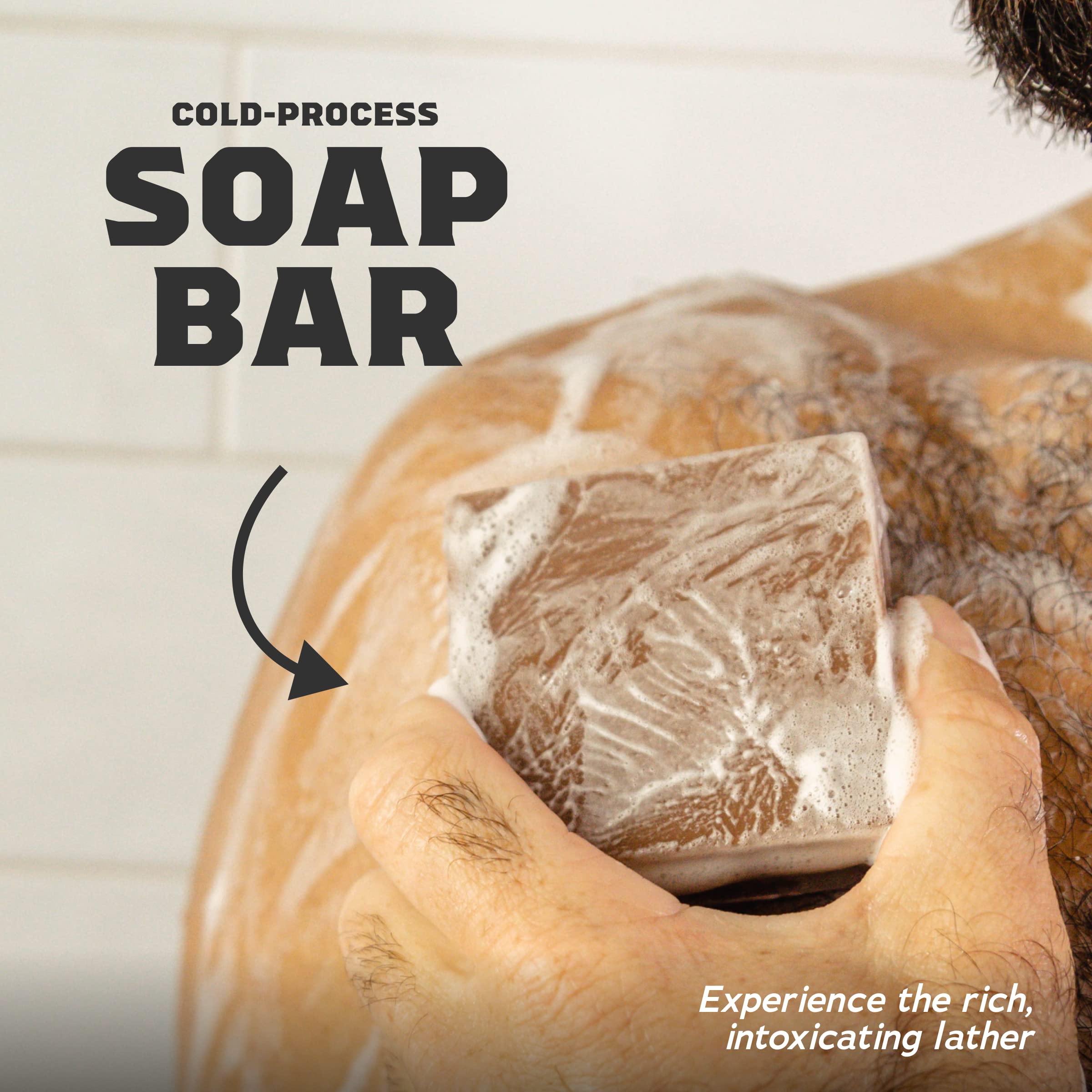 Dr. Squatch Natural Men’s Bar Soap - Cold Process Body Soap Bar with Natural Oils - Gifts for Men - Deep Sea Goat's Milk, Wood Barrel Bourbon, Rainforest Rapids, Alpine Sage & Bay Rum (5 oz, 5-Pack)