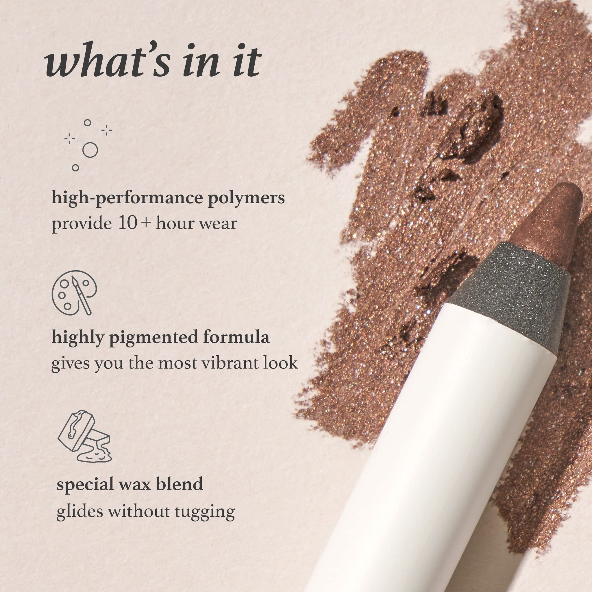 Julep When Pencil Met Gel Sharpenable Longwear Gel Eyeliner Pencil (Soft Black) High-Performance, Waterproof, Transfer & Smudge Proof Eyeliner Halalzen