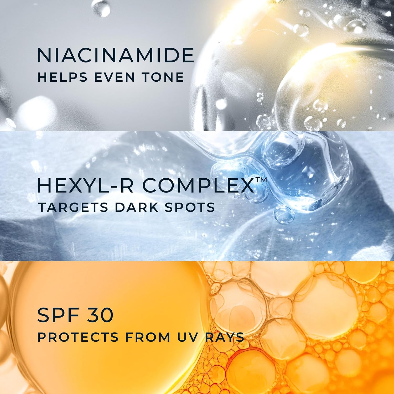 RoC Multi Correxion Even Tone + Lift Daily Moisturiser SPF30 | Hydrating Face Cream with Niacinamide | 50 ml