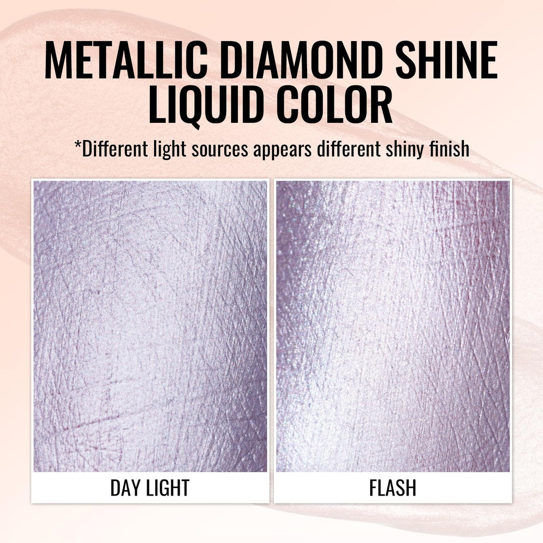 Oulac Metallic Diamond Shine Liquid Lip Gloss - Glitter Glossy for Lip & Eye, Long Lasting 24H + & Waterproof, Lightweight Lip Stain, 3D Metallic Finish, No Transfer, Vegan, 4.5ml,MD05 Loose Control Halalzen