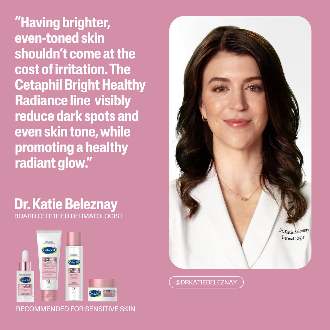 Cetaphil Healthy Radiance Brightness Refresh Face Toner, 150ml, For Hyperpigmentation, With Niacinamide, Packaging May Vary