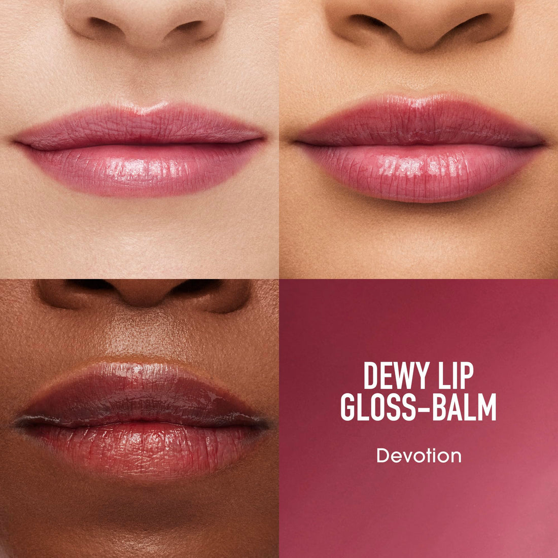 bareMinerals Dewy Lip Gloss-Balm - Hydrating Lip Gloss + Tinted Lip Balm Hybrid, Shine Finish + 24HR Hydration, For Soft + Smooth Lips, Non-Sticky, Vegan Halalzen
