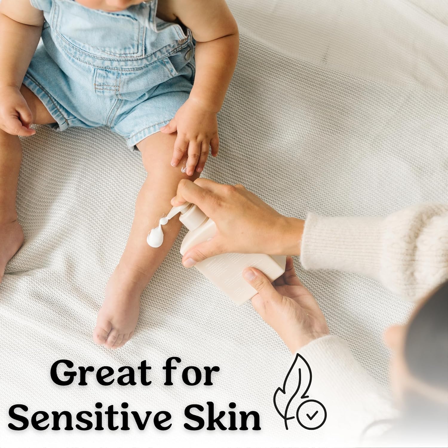 Roe Wellness- Baby Lotion Moisturizer Fragrance-Free | Great For Sensitive Skin Lightweight Moisturizing Lotion | For Babies, Infants, Kids and More Halalzen