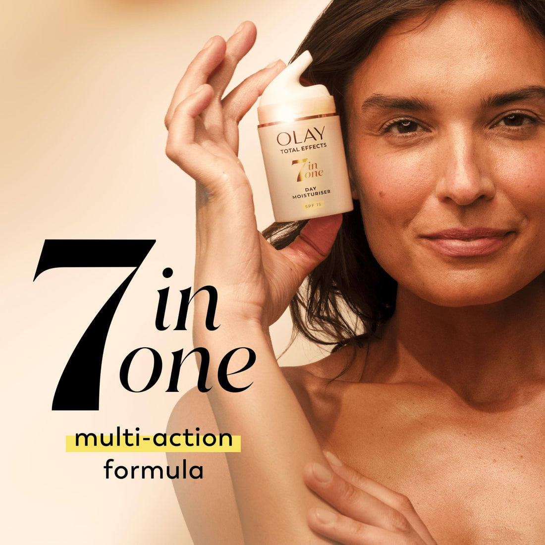 Olay Total Effects 7-In-1 Anti-Ageing Moisturiser With Spf15, Niacinamide, Vitamin C And E, 50 Ml