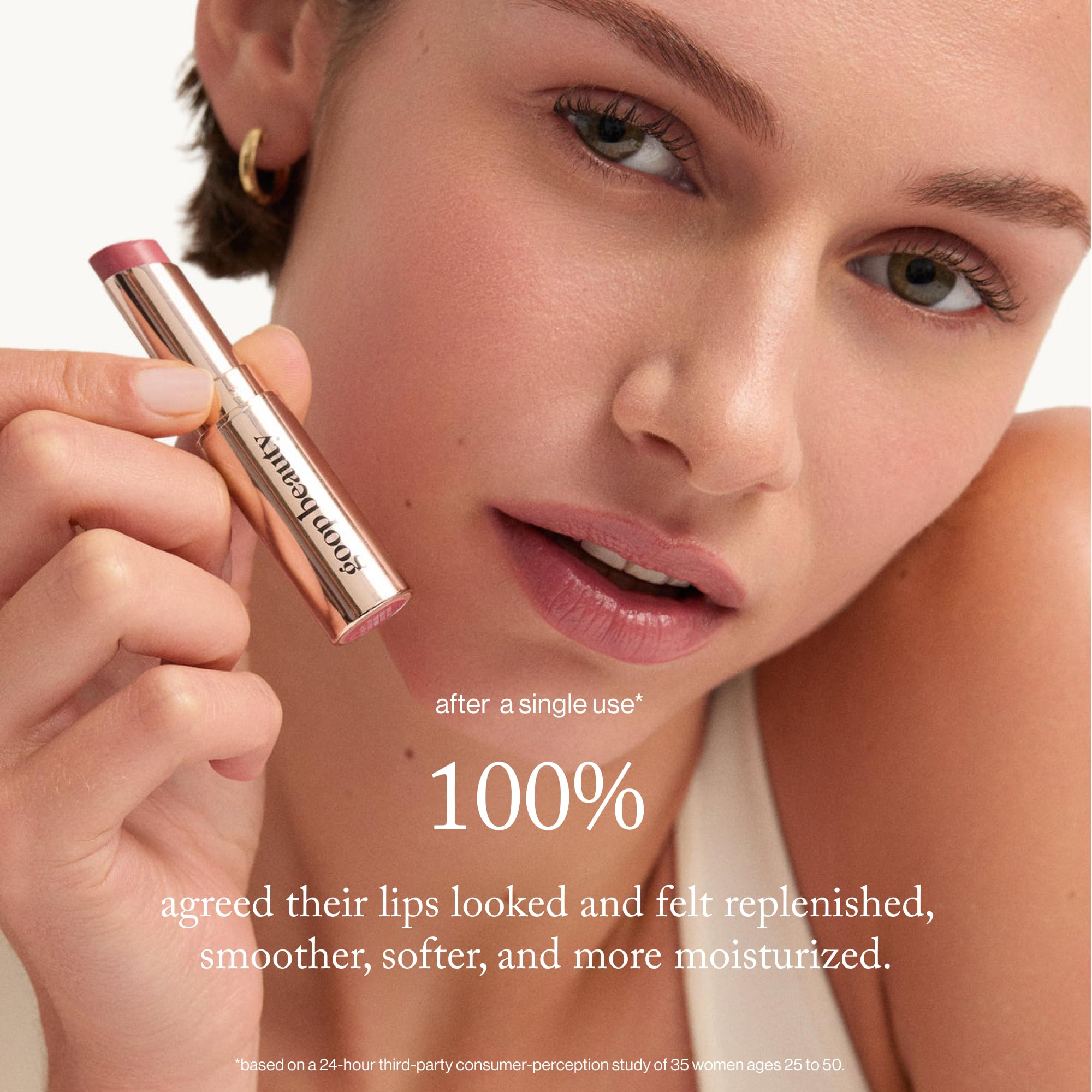 goop Beauty Clean Lip Balm | Dry Lips Treatment | Coconut Oil, Pomegranate Extract, & Shea Butter | Petroleum Free | 0.16 oz Halalzen