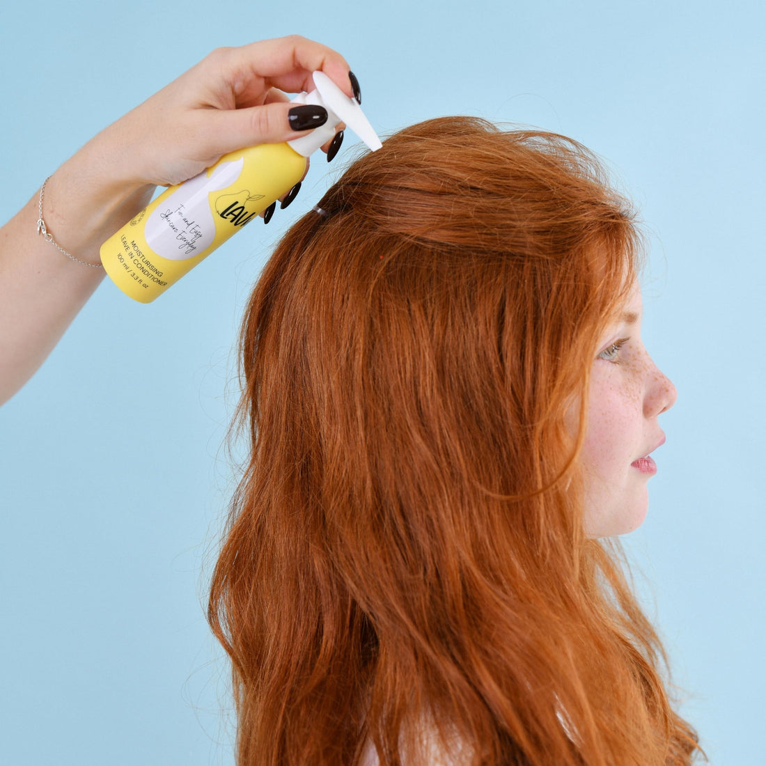 Lav Kids Natural Hair Care Bundle for Daily Use, Algae Extract and Moisturizing (Shampoo + Conditioner)