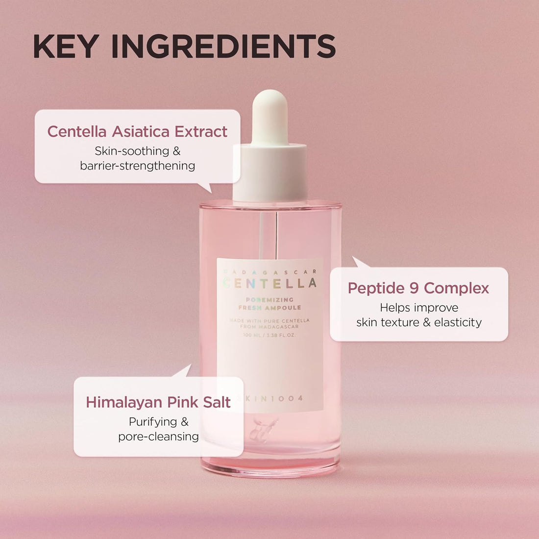 SKIN1004 Madagascar Centella Poremizing Fresh Ampoule 3.38 fl. oz(100ml) | Soothing Hydration | Oily Combination Skin Halalzen
