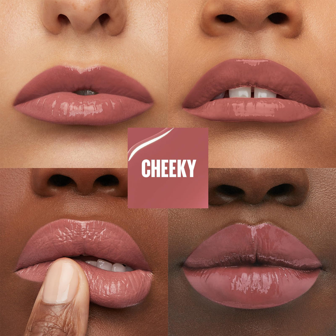 Maybelline New York Super Stay Vinyl Ink Liquid Lip Colour, 16HR Long-Lasting, Ultra-Pigmented, Smudge & Transfer-Proof, High Shine Finish, Vegan Formula for Comfortable Wear, Shade: 10 Lippy Halalzen