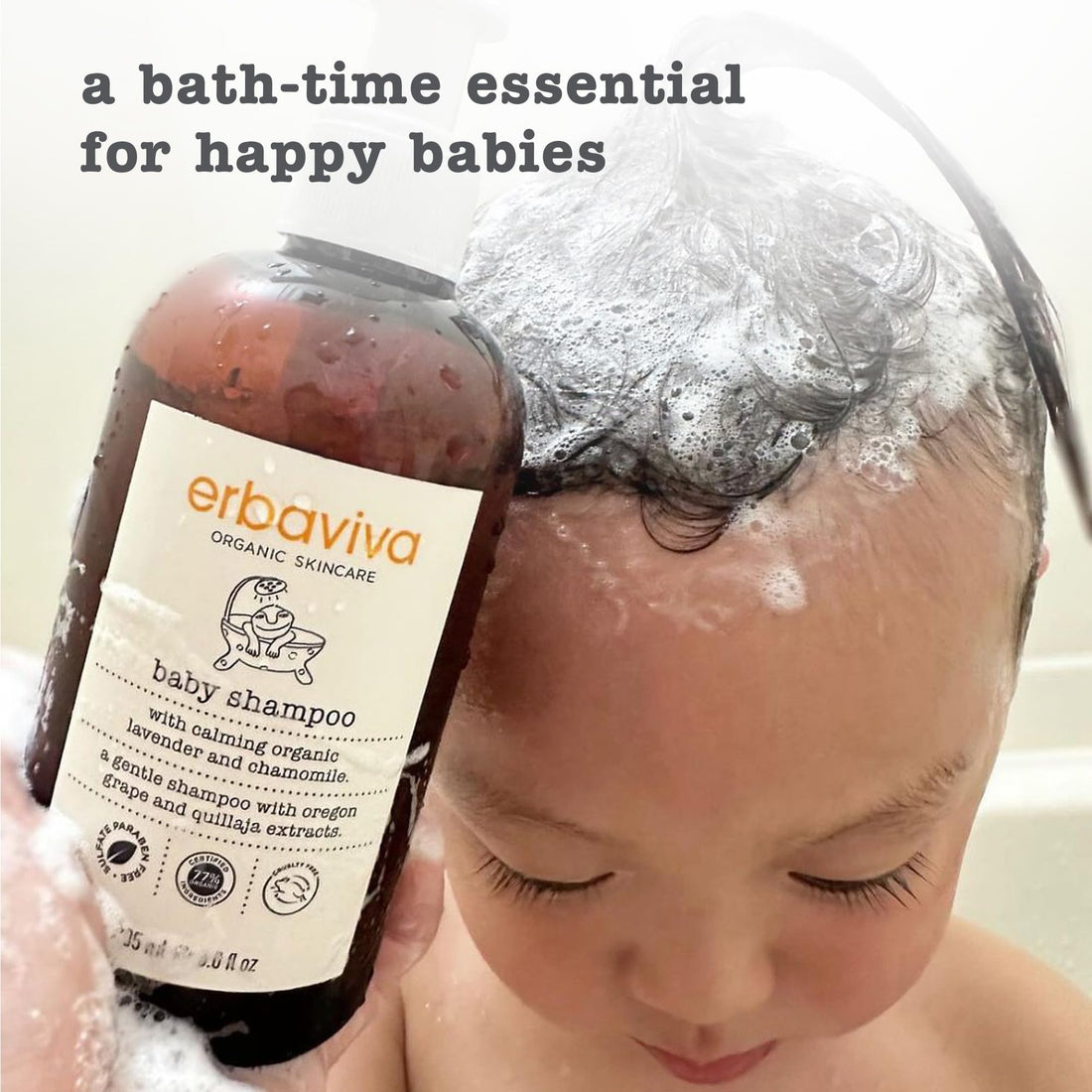 erbaviva Baby Shampoo, 16 Fl Oz Halalzen