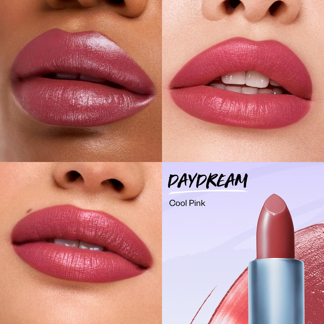 Kosas Weightless Lip Color Nourishing Satin Lipstick - High Impact Lip Color with Clean Formula - Comfy Feel & Soft Finish - Fantasy Life