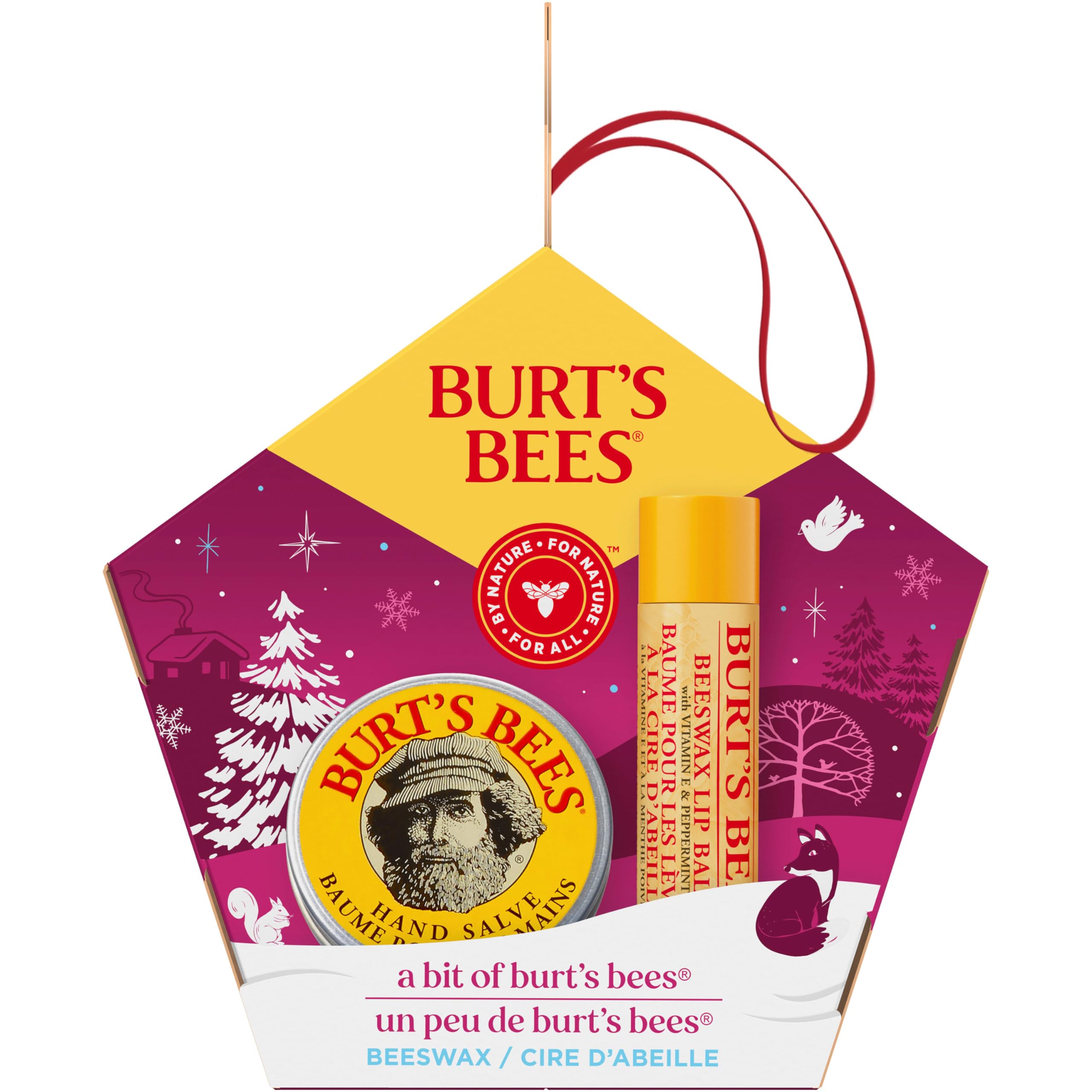 Burt's Bees Lip Balm Pomegranate, Moisturising Lip Balm With Beeswax & Vitamin E, 100% Natural Origin, 4.25g Halalzen