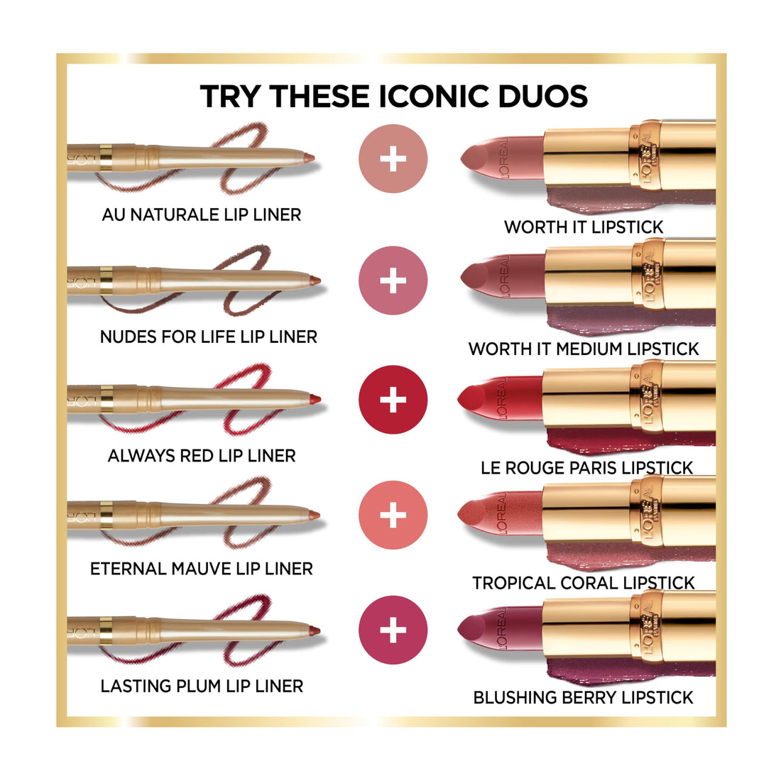 L'Oreal Paris Colour Riche Original Creamy, Hydrating Satin Lipstick with Argan Oil and Vitamin E, Fairest Nude, 1 Count