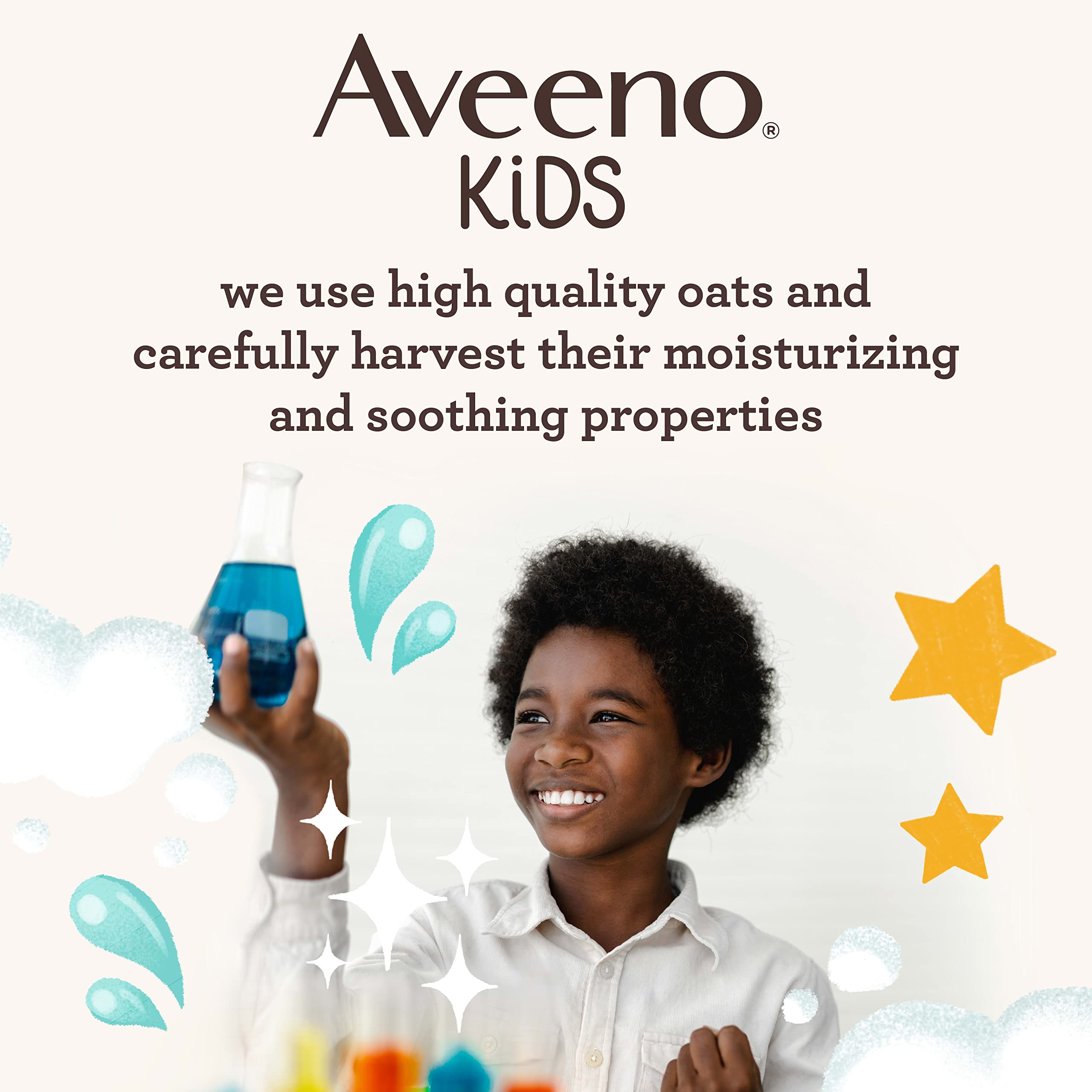 Aveeno Kids Coily Hair Conditioner with Oat Extract & Coconut Oil, Coily Hair Conditioner for Toddlers Detangles & Moisturizes Coils for Healthy-Looking Hair, Hypoallergenic, 12 fl. oz Halalzen