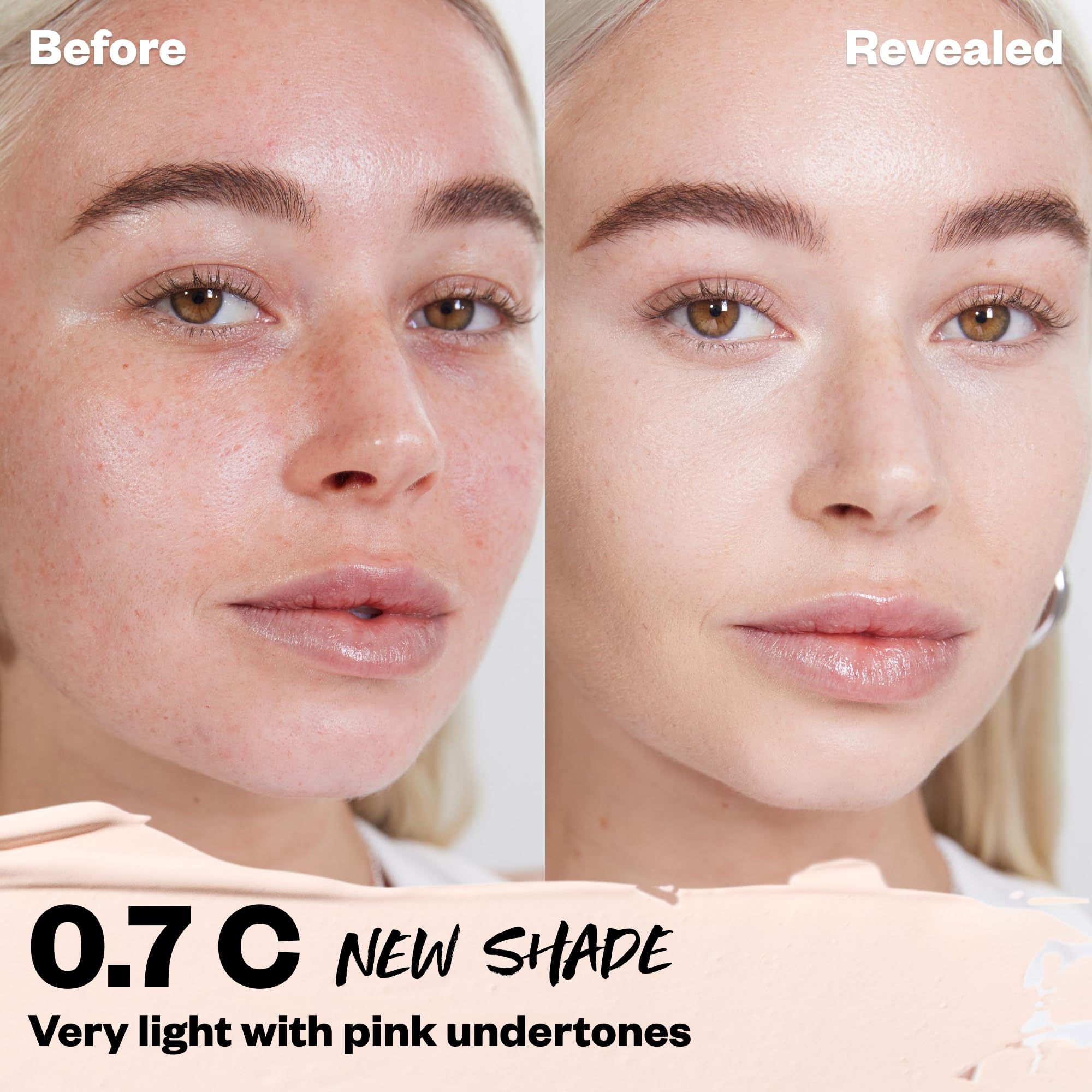Kosas Revealer Concealer – Medium Coverage Hydrating Under Eye & Face Concealer with Hyaluronic Acid, Tone 03 W
