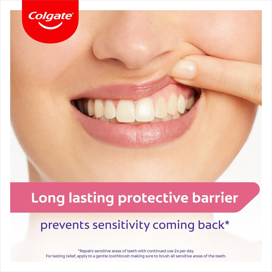 Colgate Sensitive Repair & Prevent + Gentle Whitening Toothpaste 75ml, Toothpaste for Sensitive Teeth, Acts in 1 Minute, Seals and Repairs Sensitive Areas of Teeth, Prevents Pain Coming Back