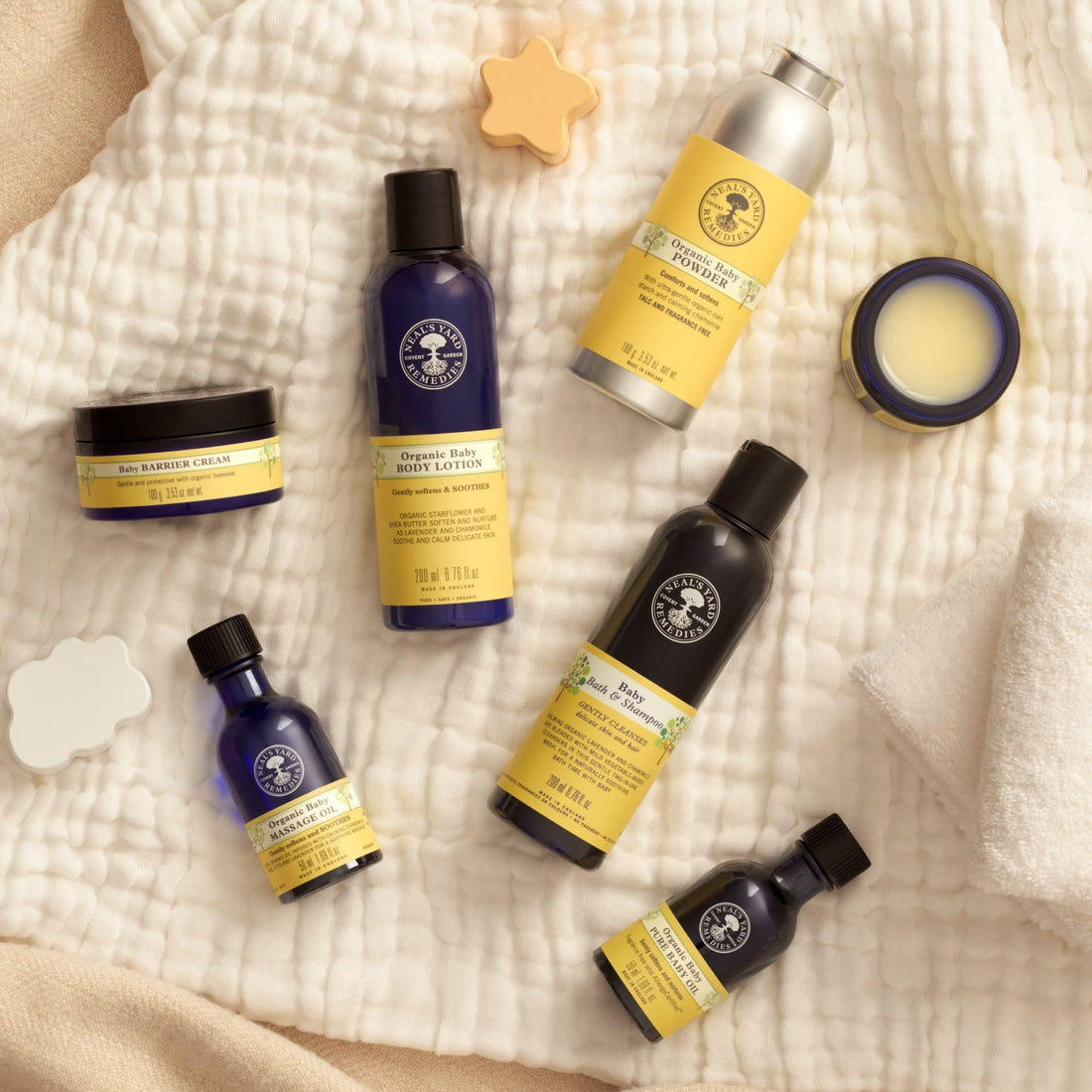 Neal's Yard Remedies Organic Baby Oil | Gently Nurtures & Softens | 50ml Halalzen