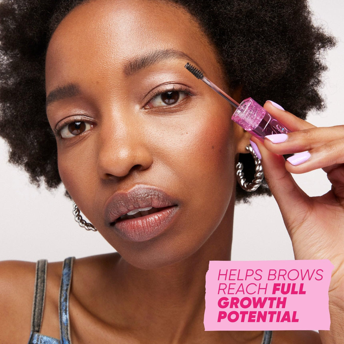 Kosas Air Brow Tinted Eyebrow Gel – Volumizing Brow Gel with Flexible Long-Lasting Hold, Soft Brown