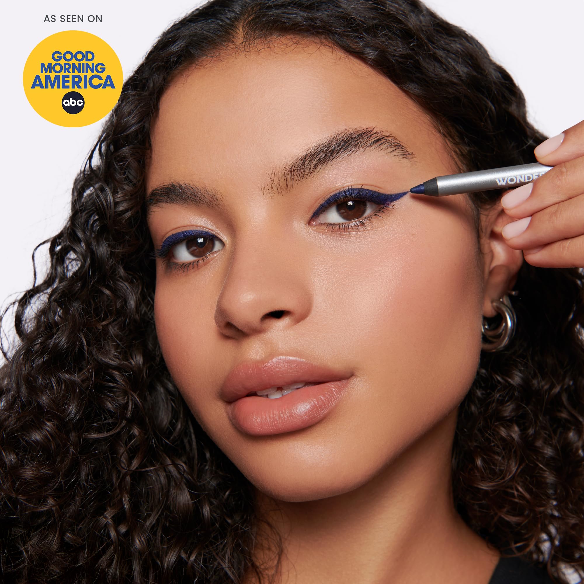 Wonderskin Eyeliner Pencil, 1440 Longwear Deep Black Eyeliner Pencil - Waterproof, Sharpenable & Smudge Proof (Liquorice)
