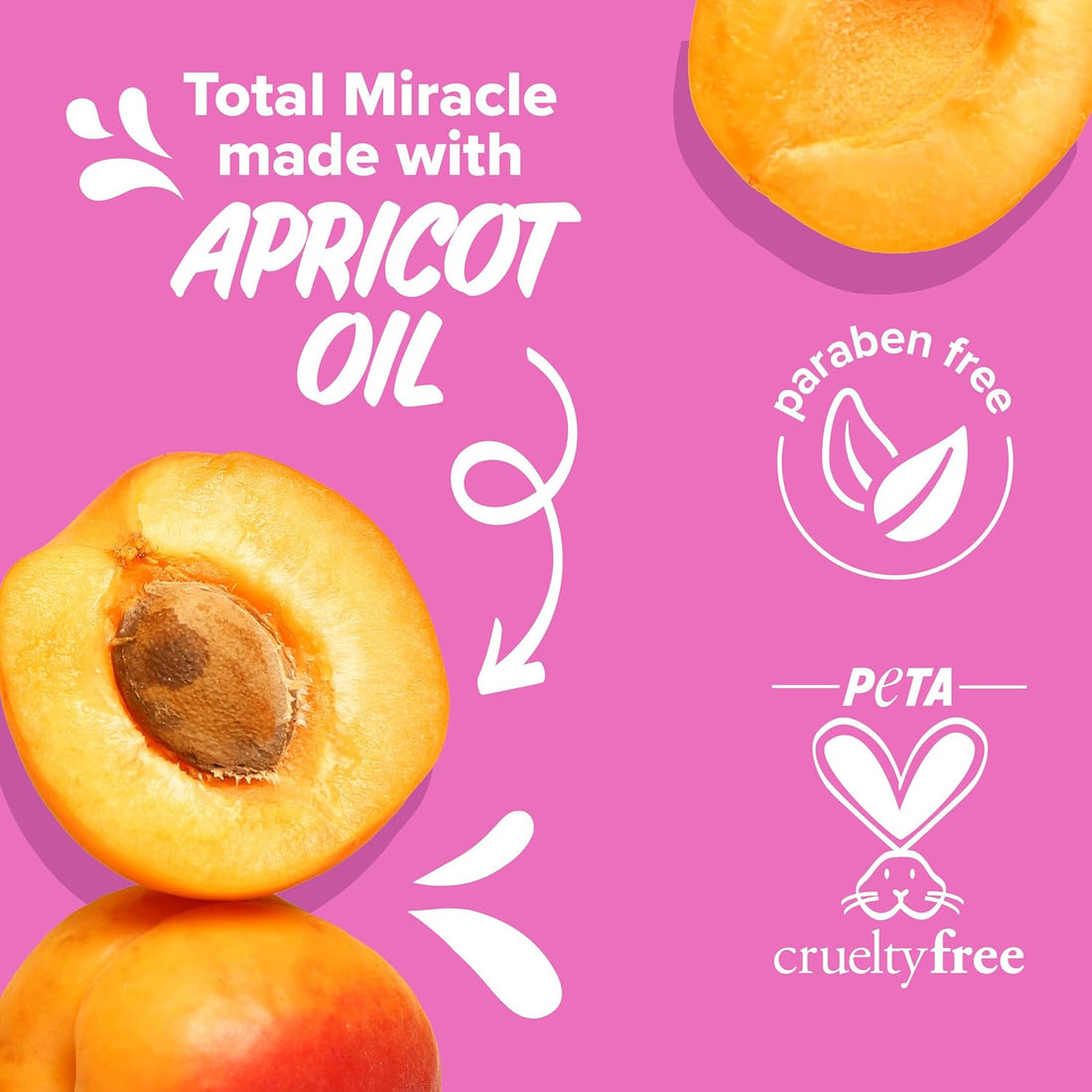 Aussie Total Miracle Hair Care Bundle: Shampoo, Conditioner, and 3 Minute Deep Treatment with Apricot & Macadamia Oil, Paraben-Free for Damaged Hair, 26.2 & 8 Fl Oz Halalzen