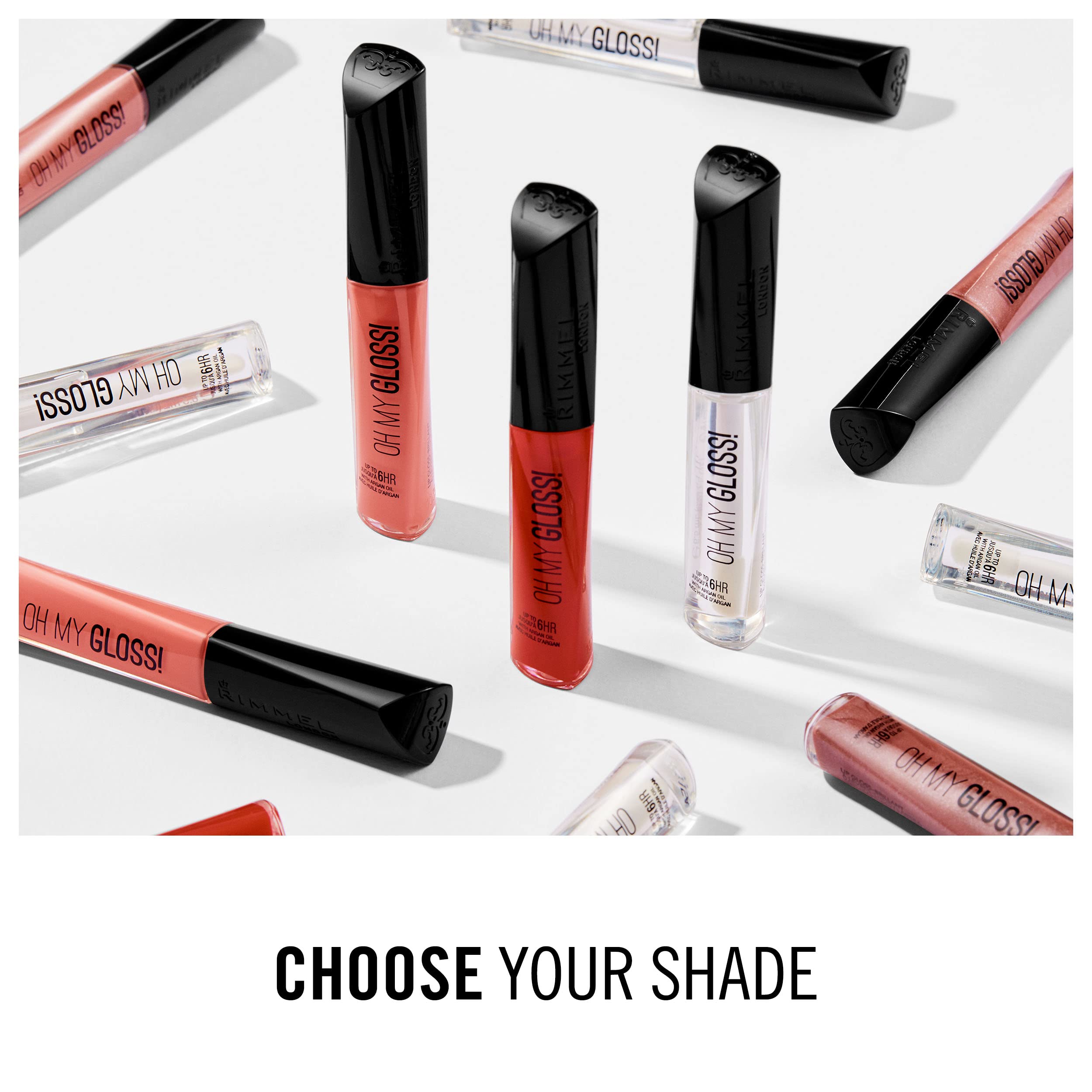 Rimmel London Oh My Gloss! Lip Gloss, 26 My Eternity, 6.5 ml Halalzen