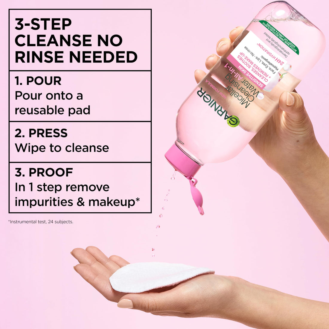 Garnier Micellar Cleansing Water 700ml, Gentle face cleanser & Make up Remover, Suitable For All Skin Types Including Sensitive Skin, Soothing Formula, Dermatologically Tested Halalzen