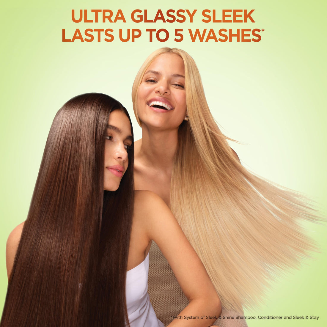 Garnier Fructis Sleek & Shine Moroccan Sleek Smoothing Oil for Frizzy, Dry Hair, Argan Oil, 3.75 Fl Oz, 2 Count (Packaging May Vary) Halalzen