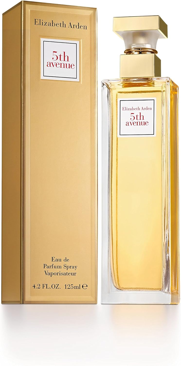 Elizabeth Arden 5th Avenue Eau de Parfum Spray, 125ml, Fresh Floral Fragrance, Luxury Perfume for Women Halalzen
