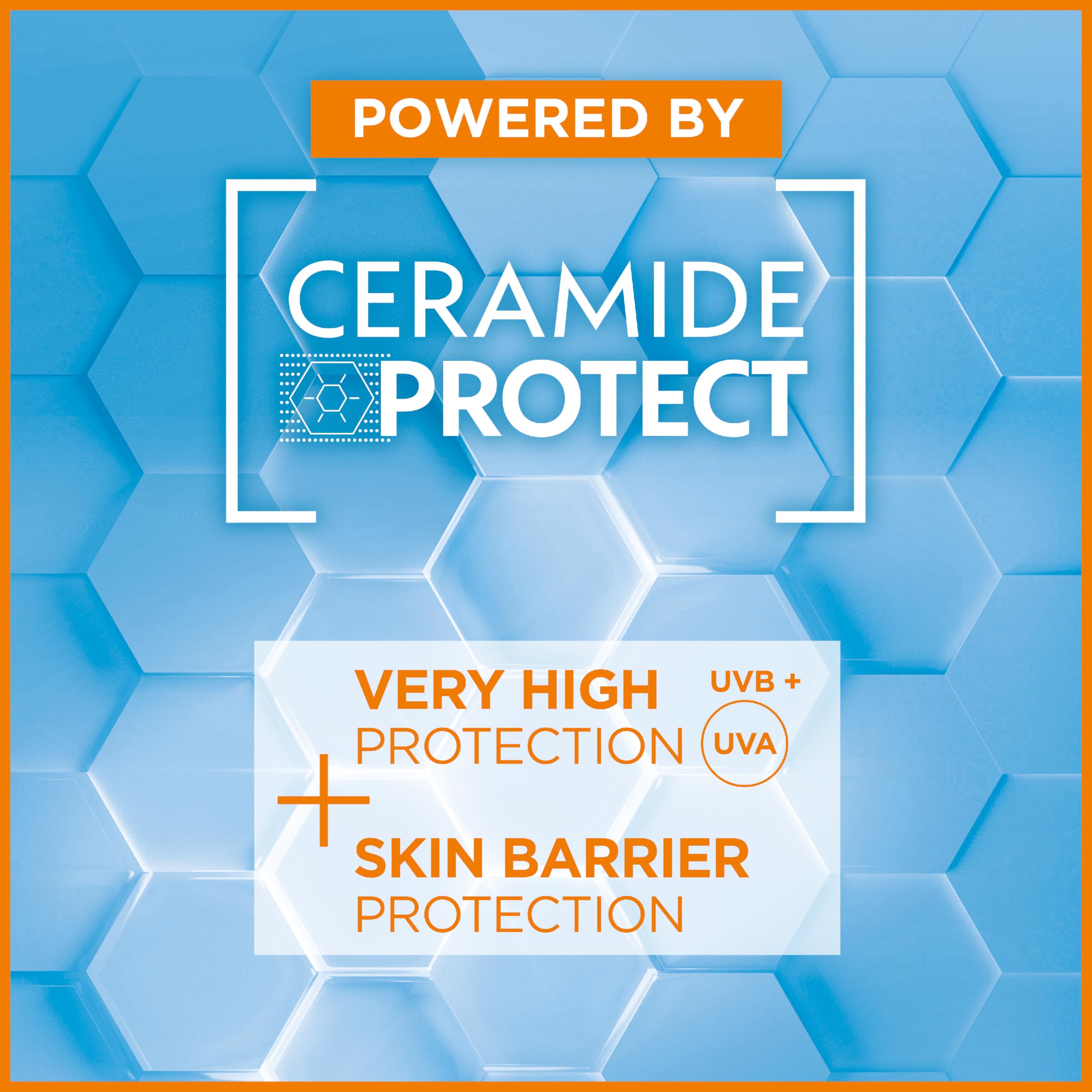 Garnier Ambre Solaire Sun Cream Spray SPF50+ Sensitive Advanced Sunscreen, Factor 50, Water Resistant, Non-Greasy, Fragrance-Free, Hypoallergenic, UVA UVB Protect with Ceramide, 150ml