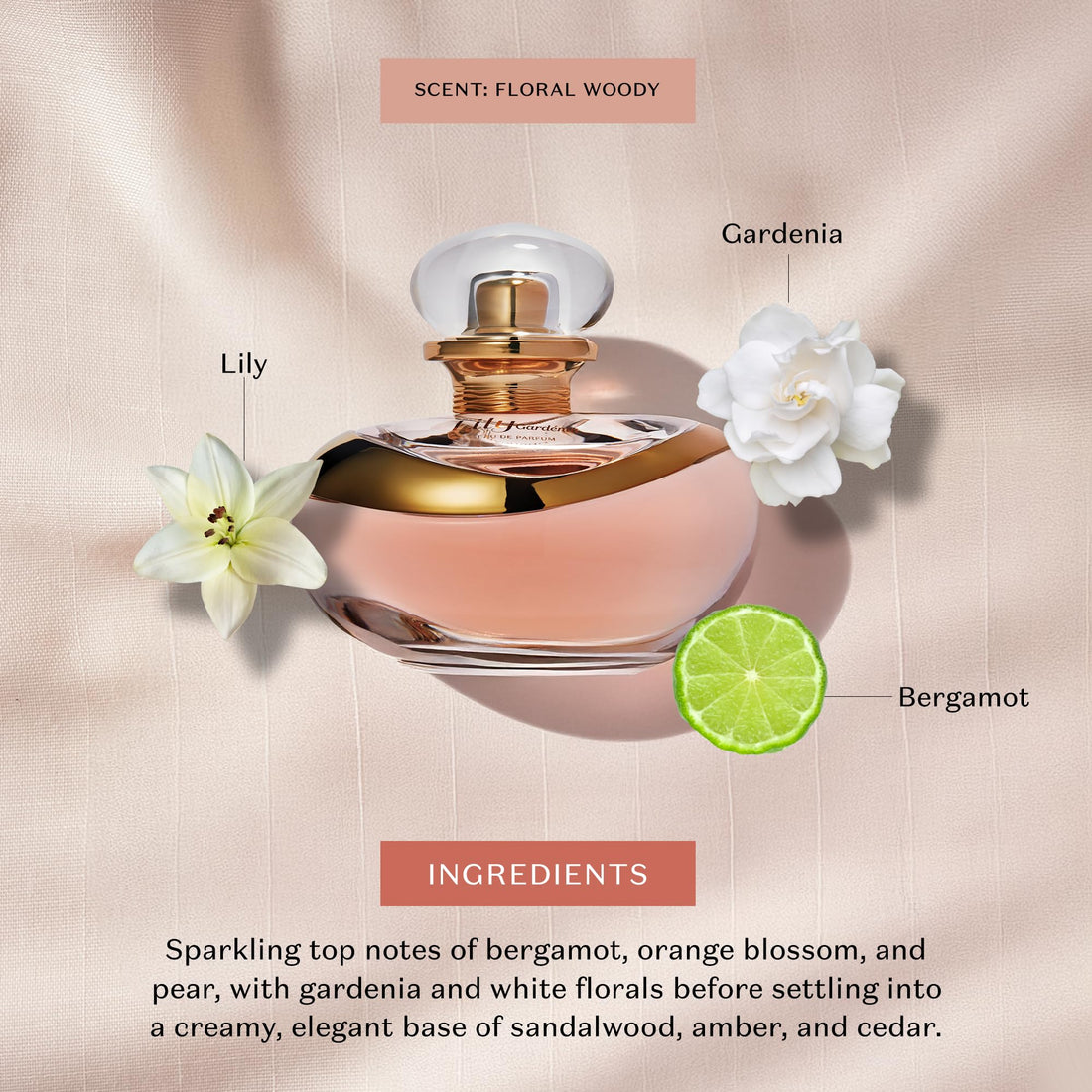 O Boticário Lily Eau de Parfum - Long Lasting Perfume for Women - 2.5 oz / 75 ml, Premium Brazilian Floral Fragrance with Lily & Jasmine Notes, Elegant Signature Scent, Women's Perfume Gift